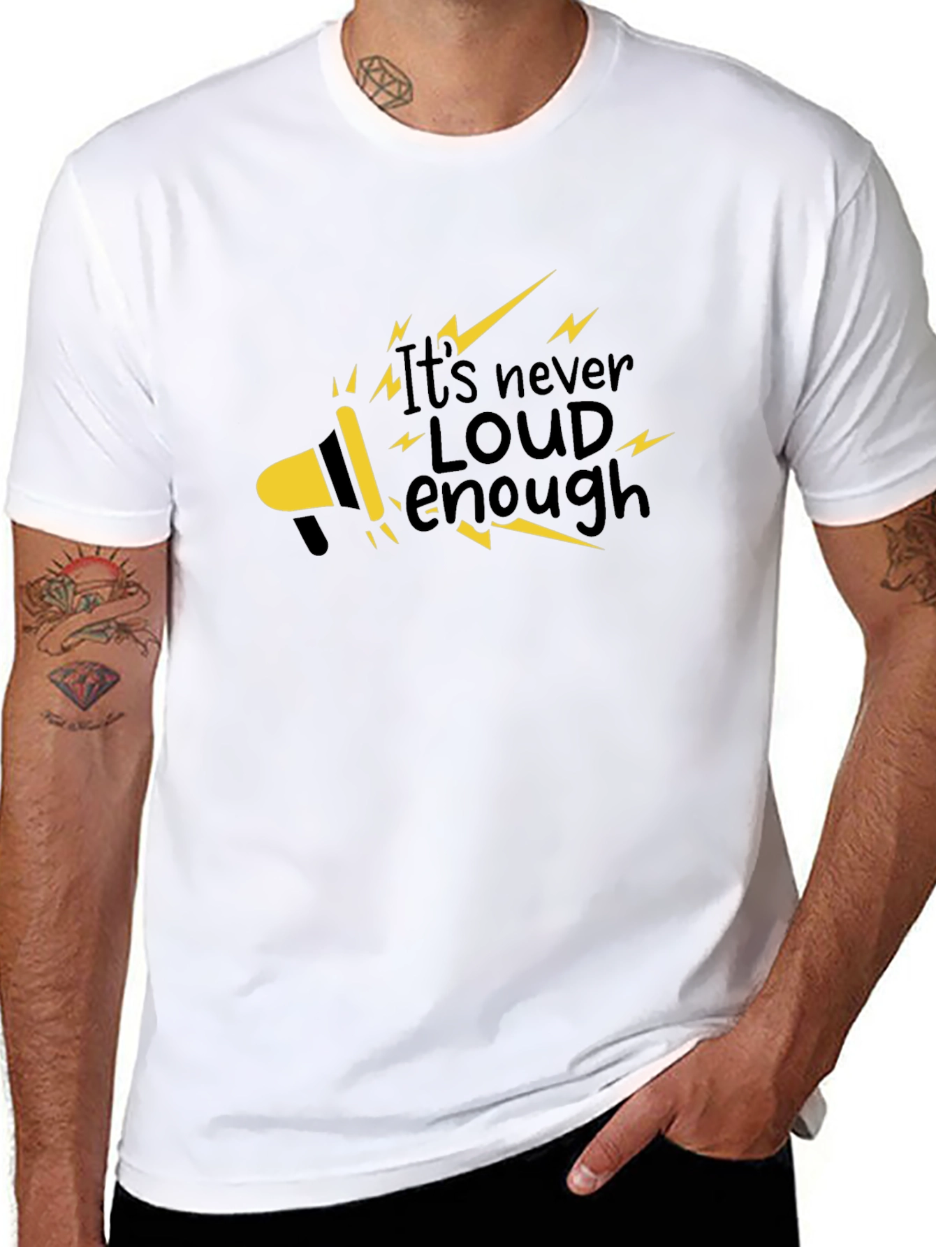 Its Never Loud Enough Graphic Tee