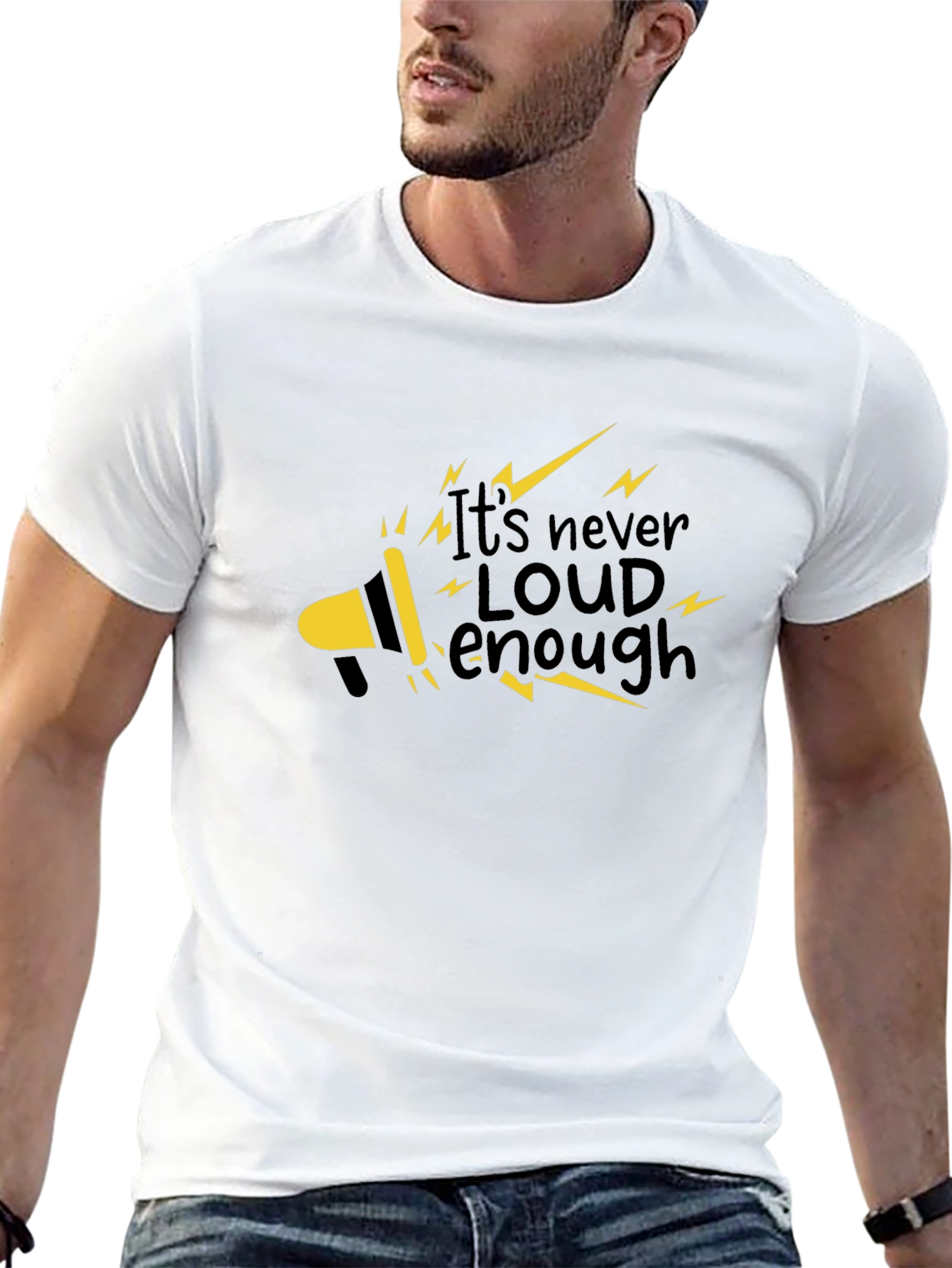 Its Never Loud Enough Graphic Tee
