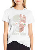Concrete Finisher Skull Graphic Tee