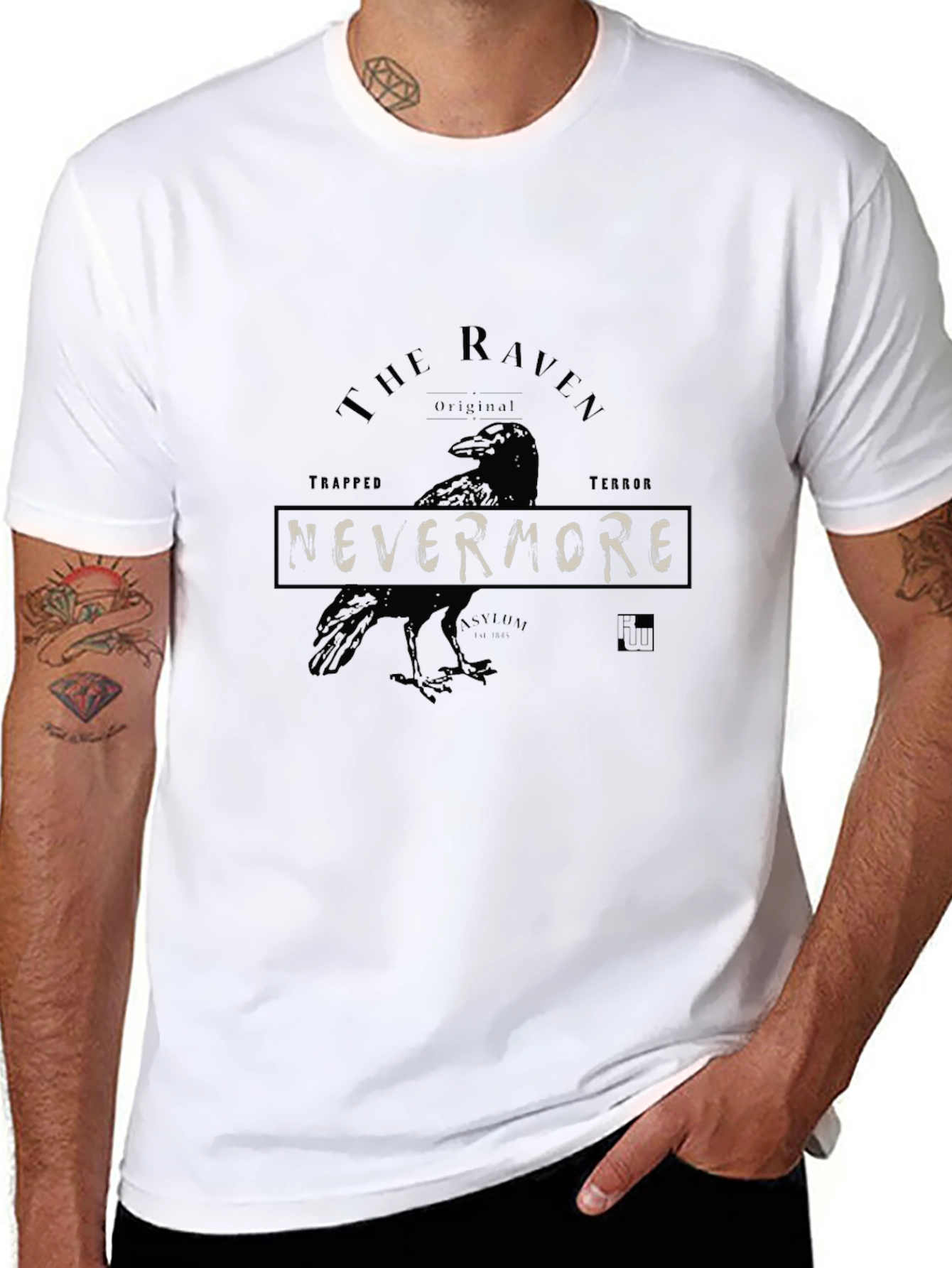 The Raven Nevermore Graphic T-Shirt