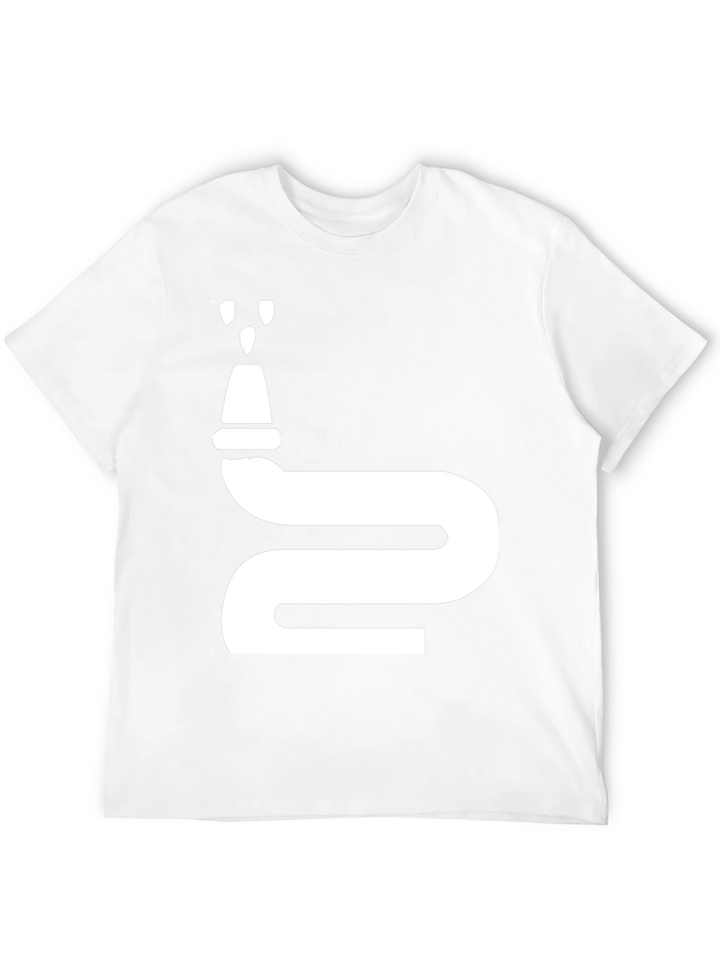Fire Hose Graphic T-Shirt - Novelty Design