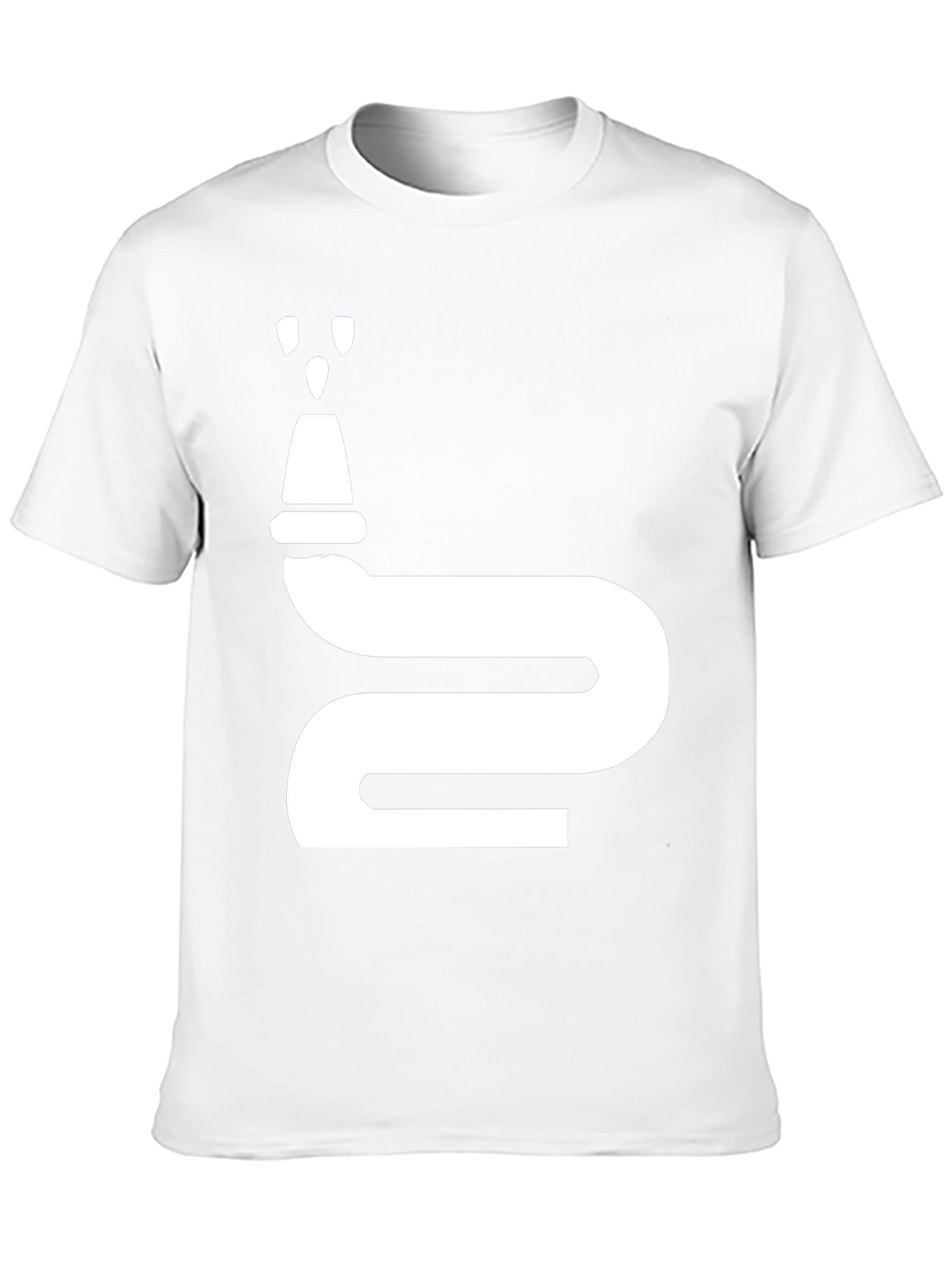 Fire Hose Graphic T-Shirt - Novelty Design
