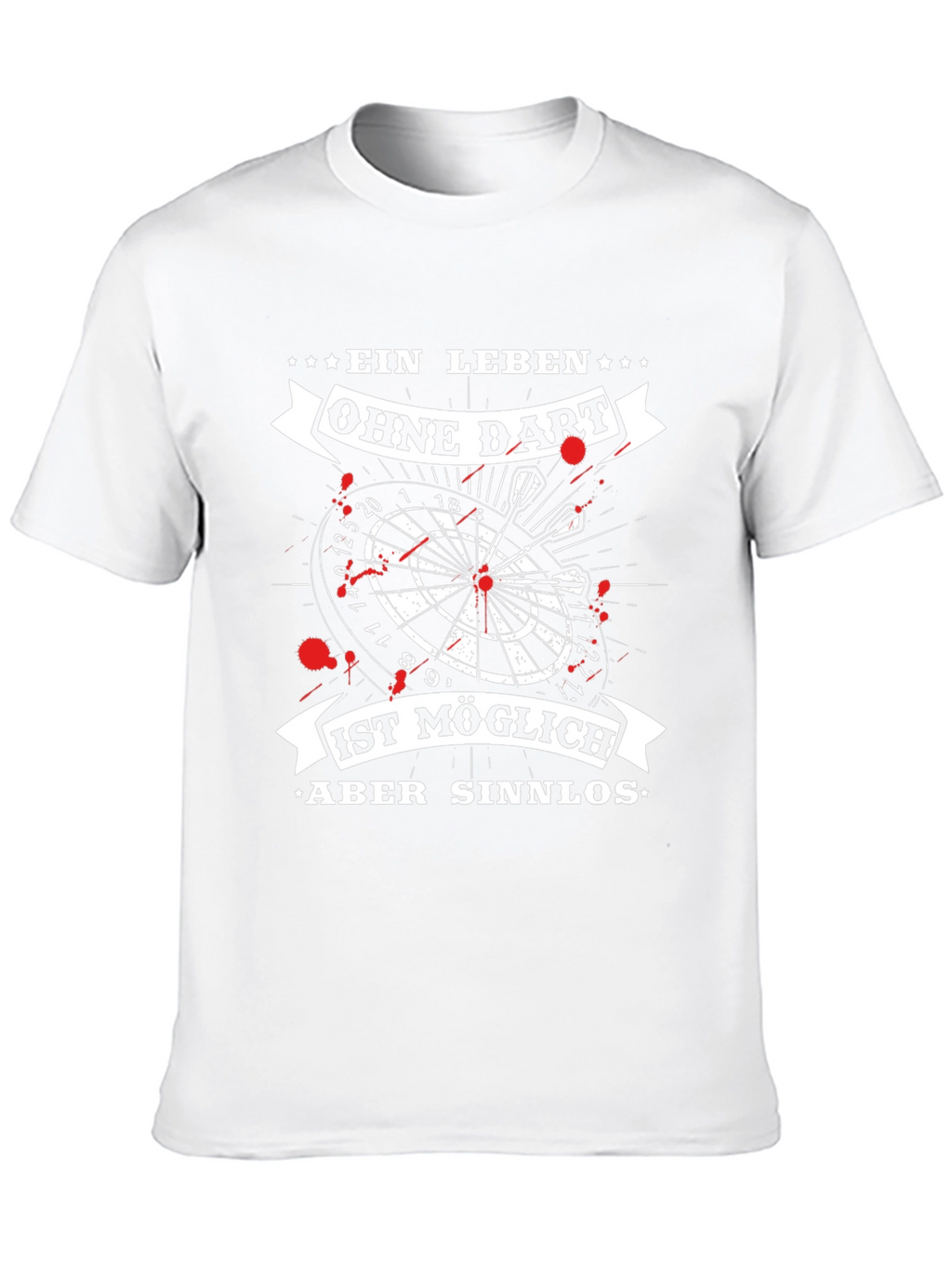 Ein Leben Ohne Dart T-Shirt - Dartboard Design