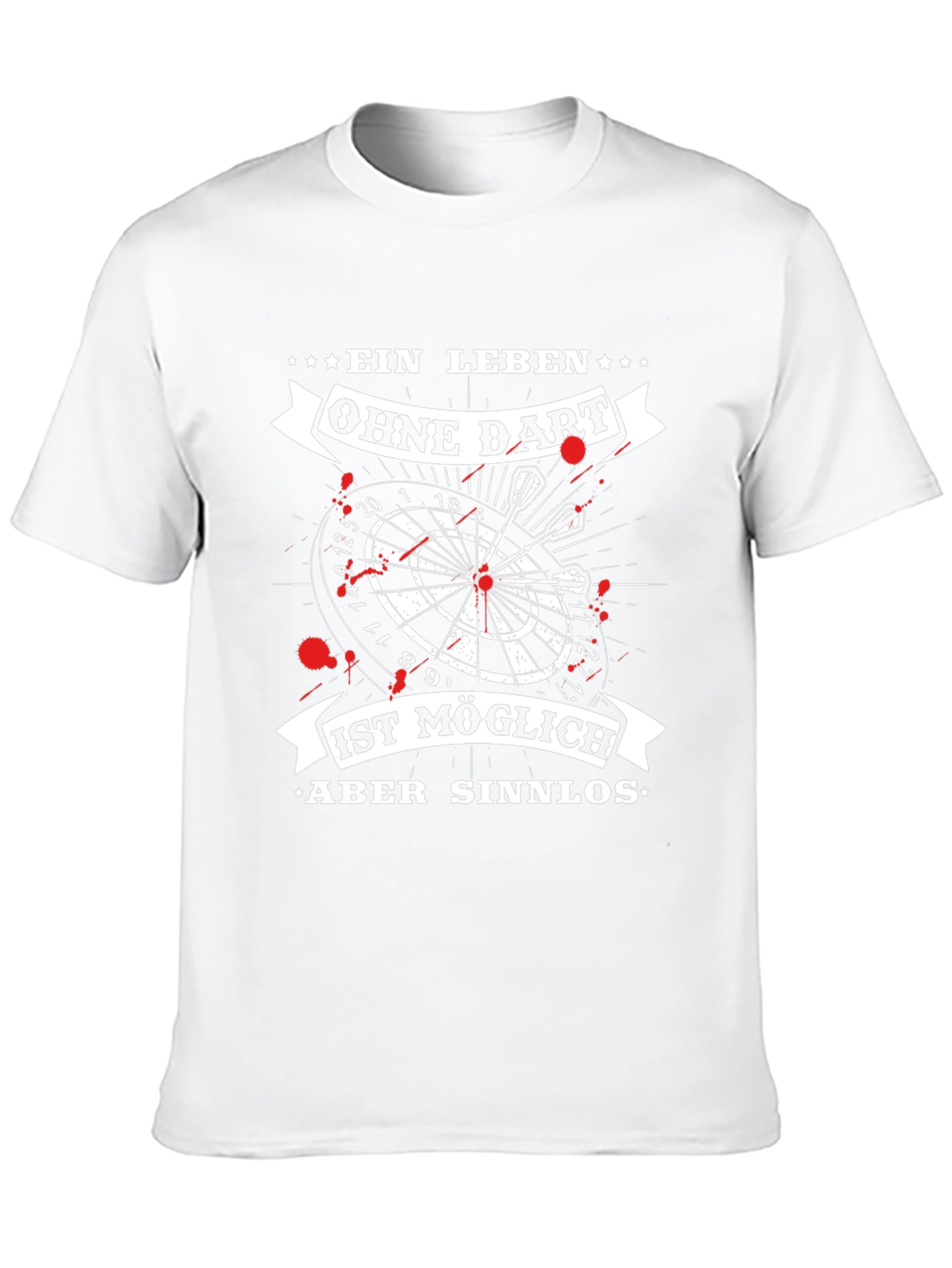 Ein Leben Ohne Dart T-Shirt - Dartboard Design