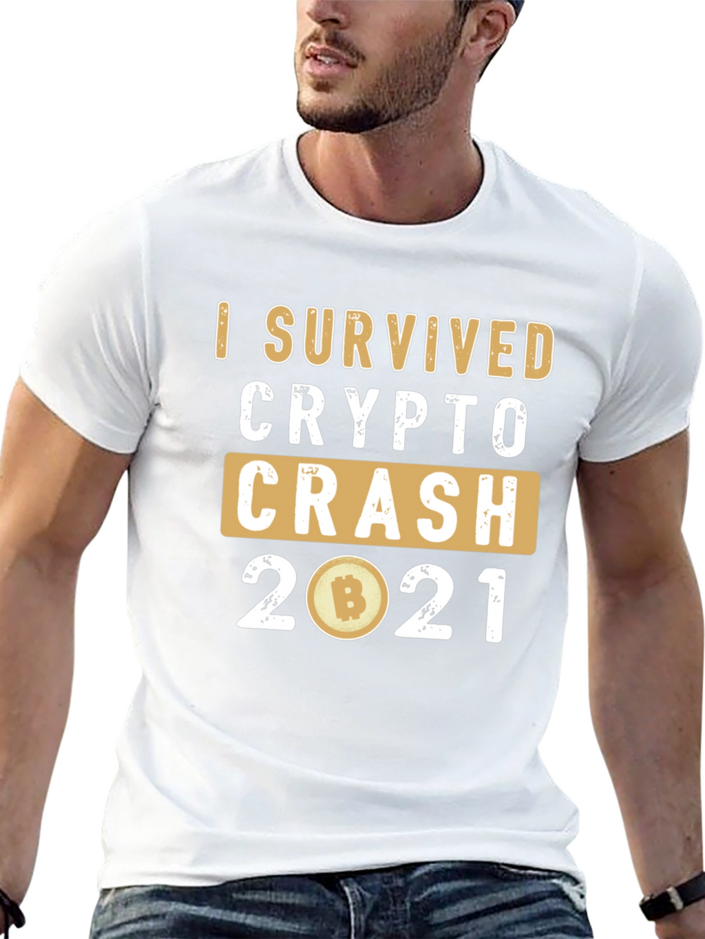 I Survived Crypto Crash 2021 T-Shirt