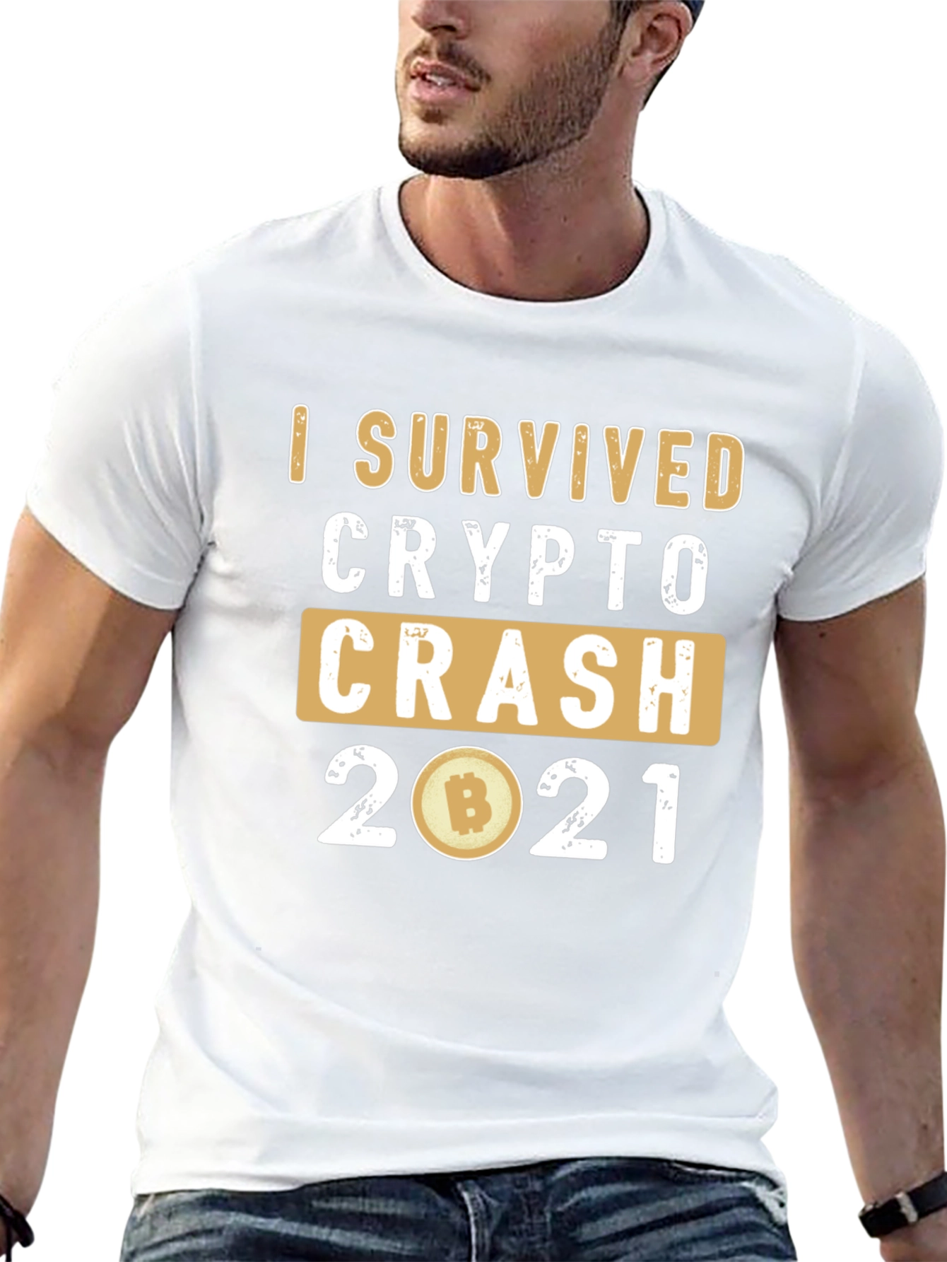 I Survived Crypto Crash 2021 T-Shirt