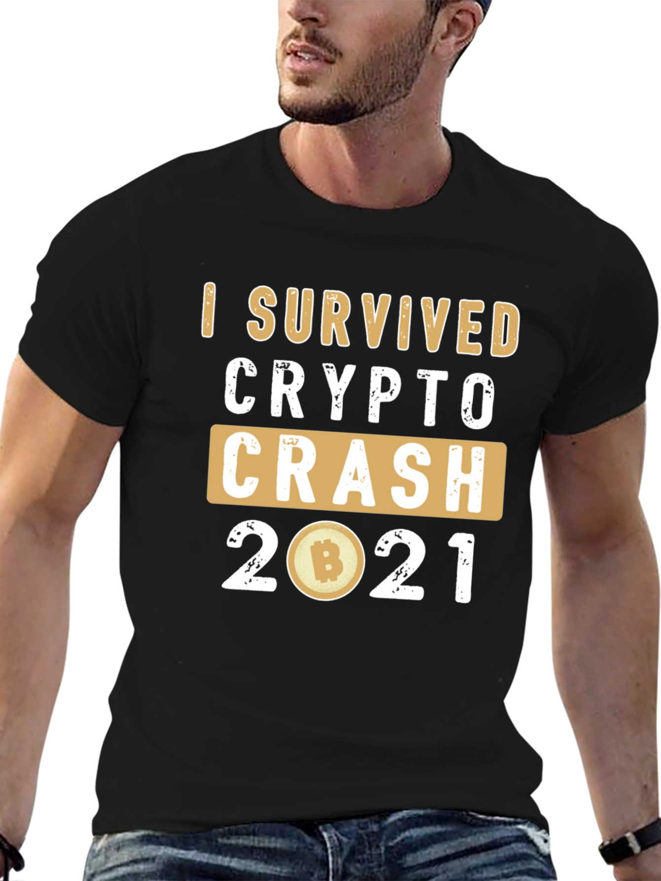 I Survived Crypto Crash 2021 T-Shirt