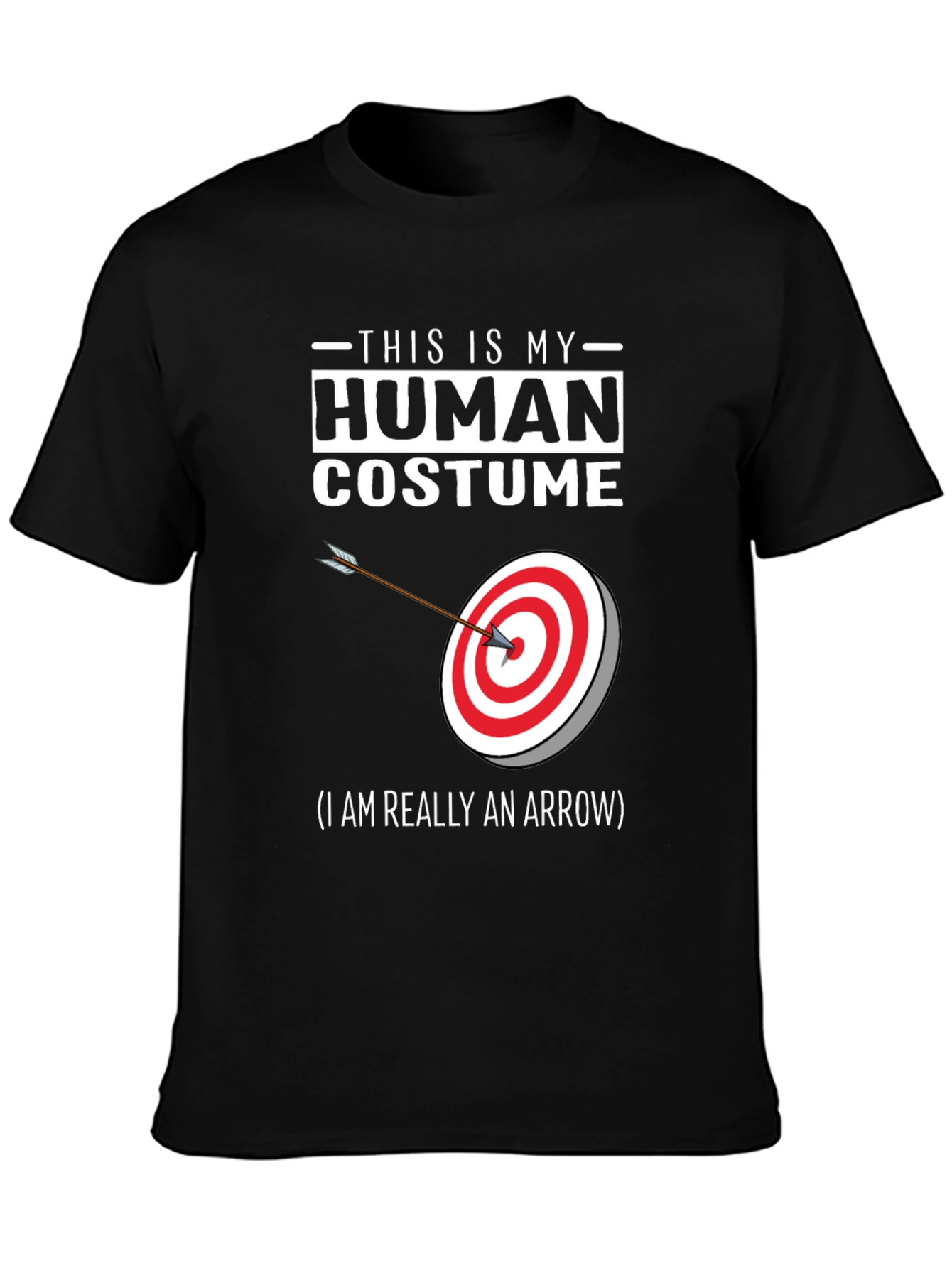Human Costume Arrow T-Shirt