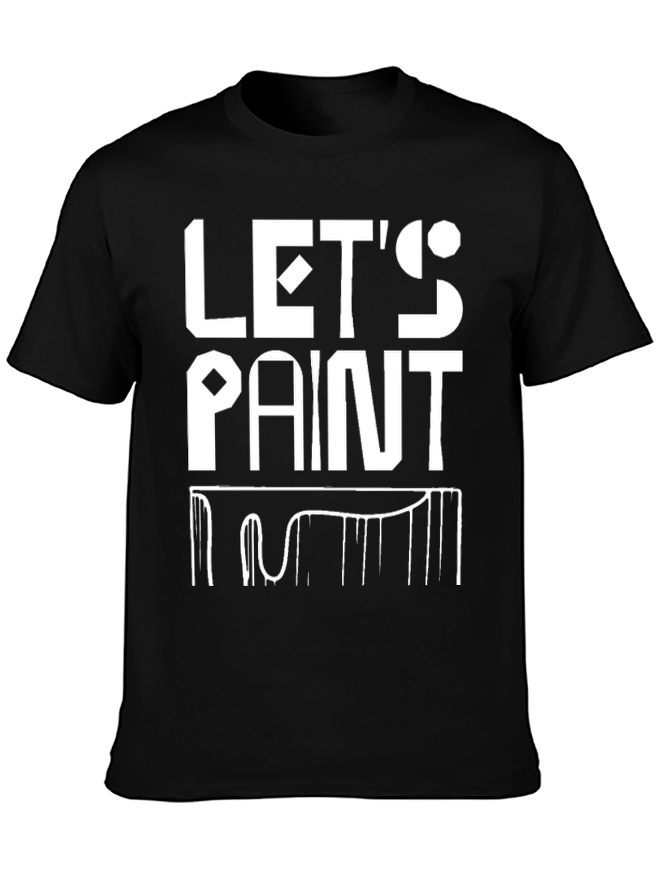 Lets Paint T-Shirt - Creative Design
