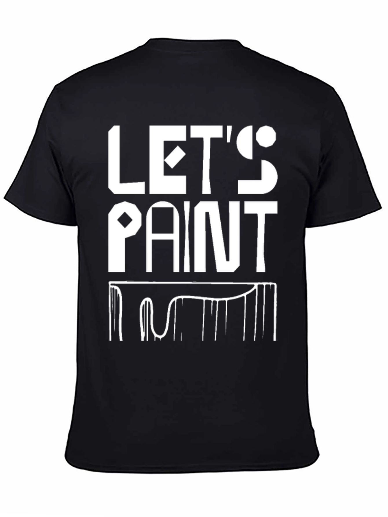 Lets Paint T-Shirt - Creative Design