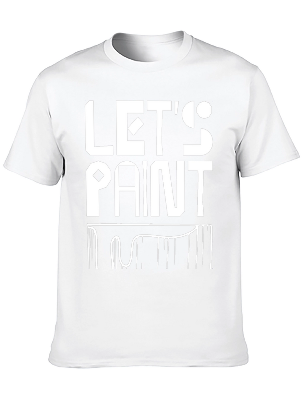 Lets Paint T-Shirt - Creative Design
