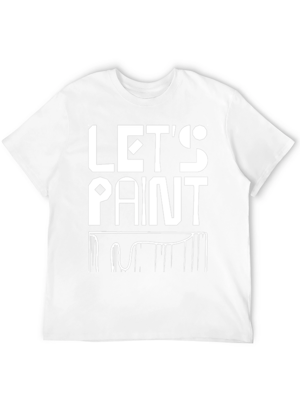 Lets Paint T-Shirt - Creative Design