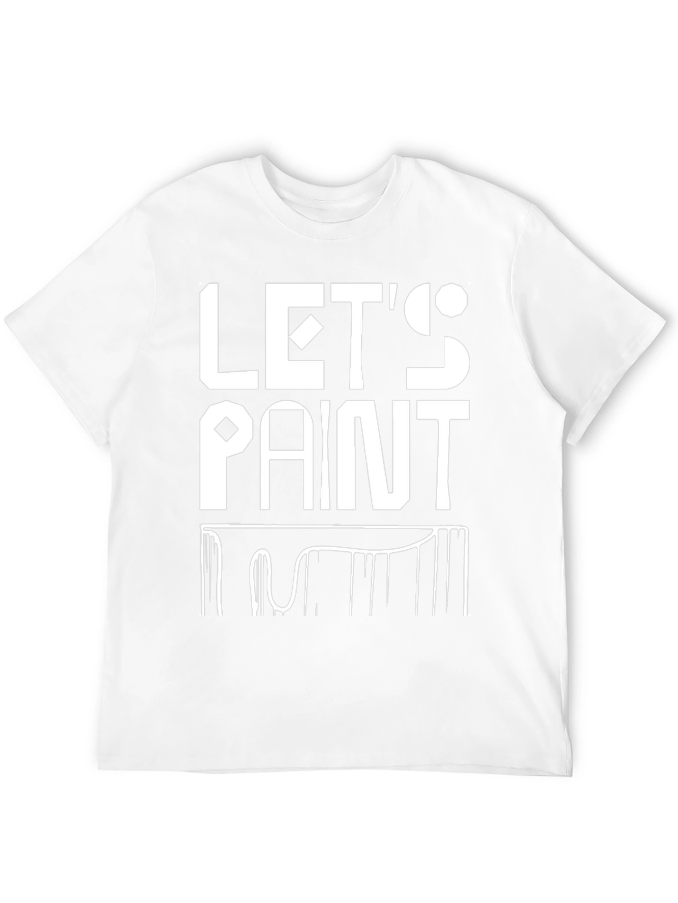 Lets Paint T-Shirt - Creative Design