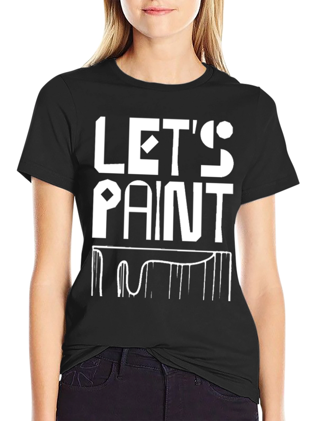 Lets Paint T-Shirt - Creative Design