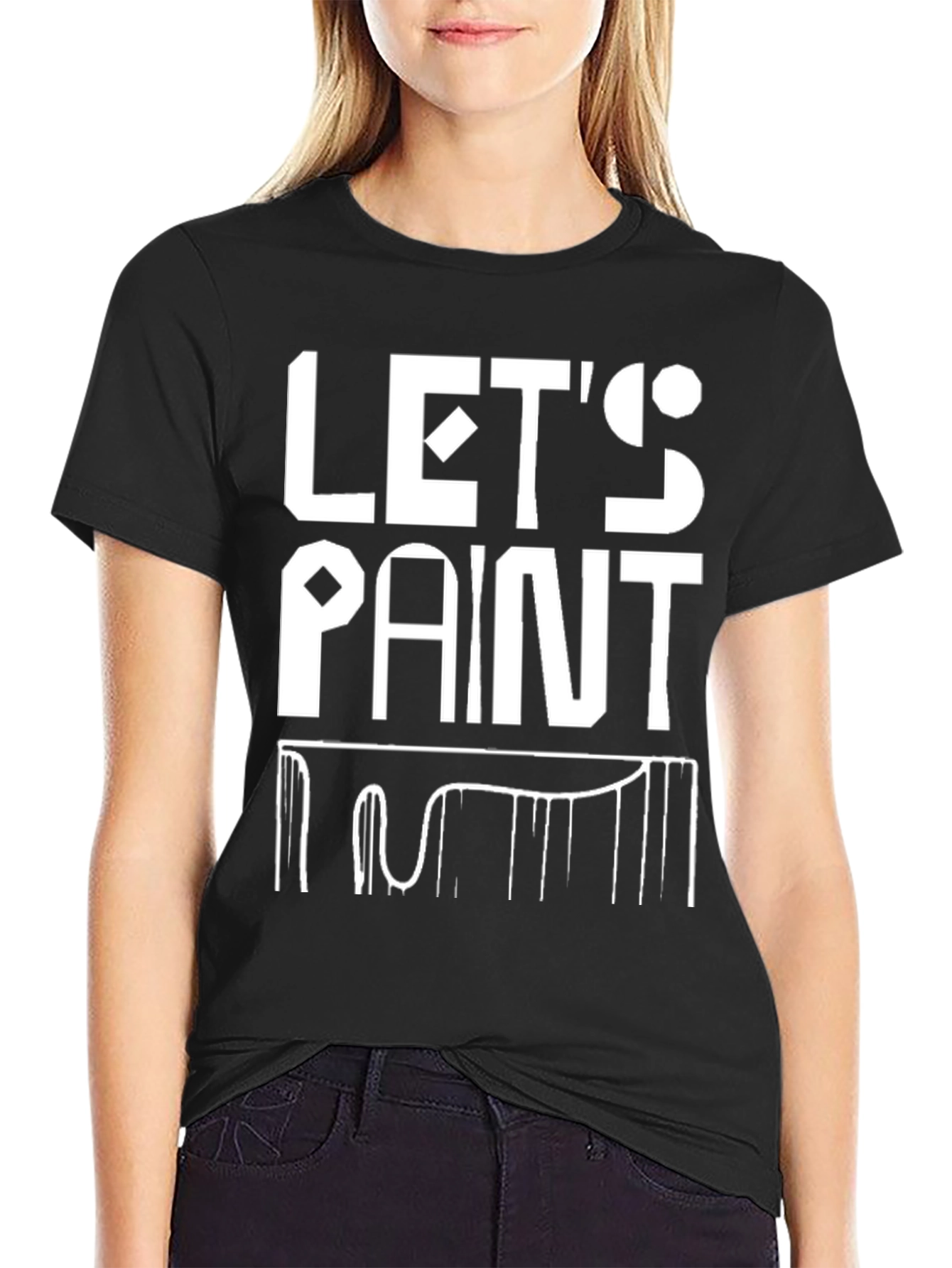 Lets Paint T-Shirt - Creative Design