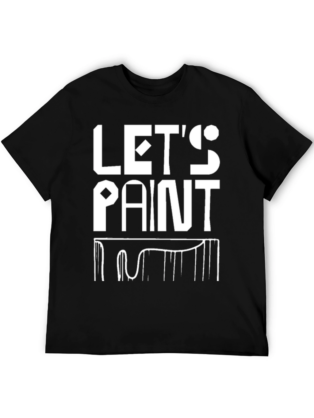 Lets Paint T-Shirt - Creative Design