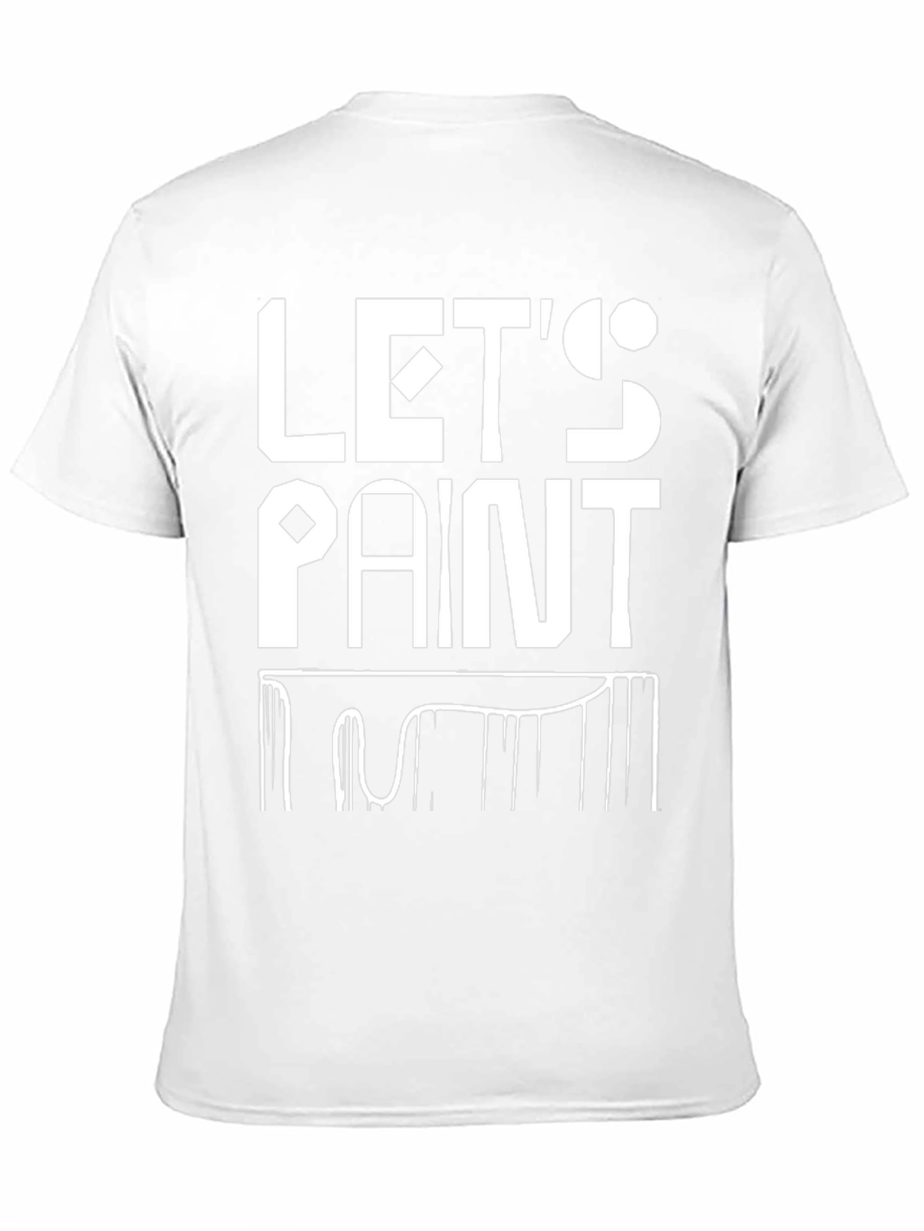 Lets Paint T-Shirt - Creative Design