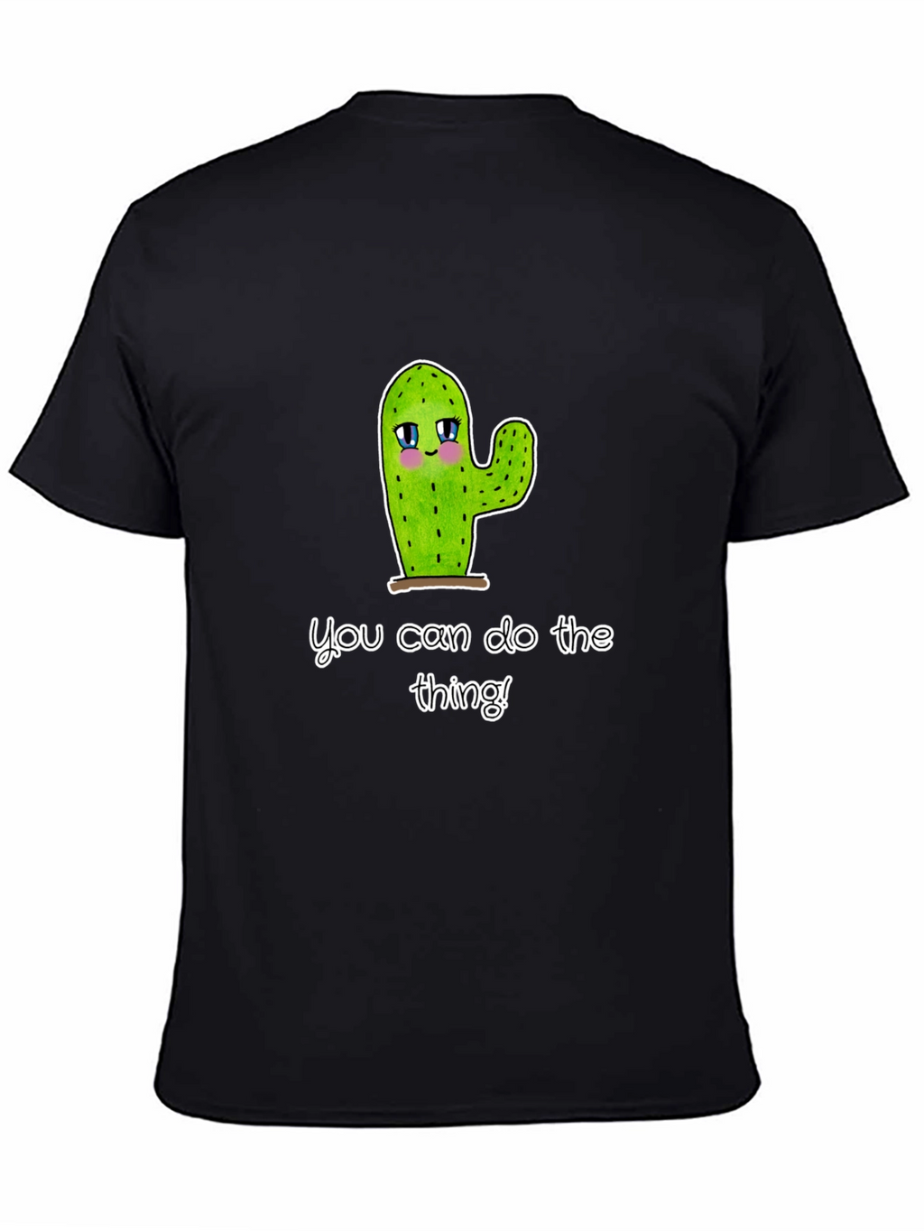 Cute Cactus Graphic T-Shirt - Motivational Tee