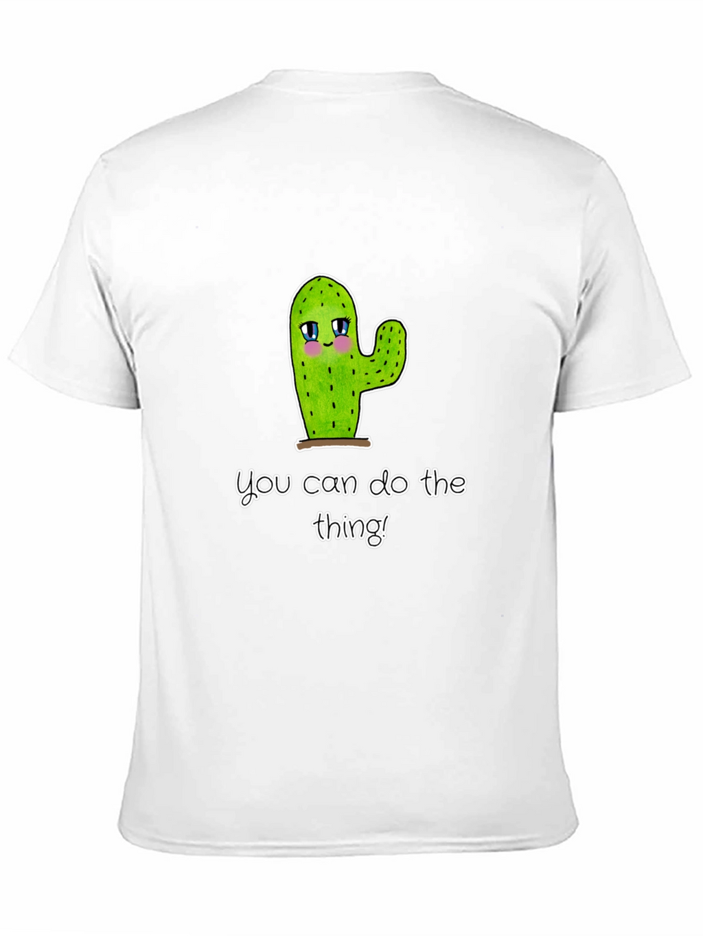 Cute Cactus Graphic T-Shirt - Motivational Tee
