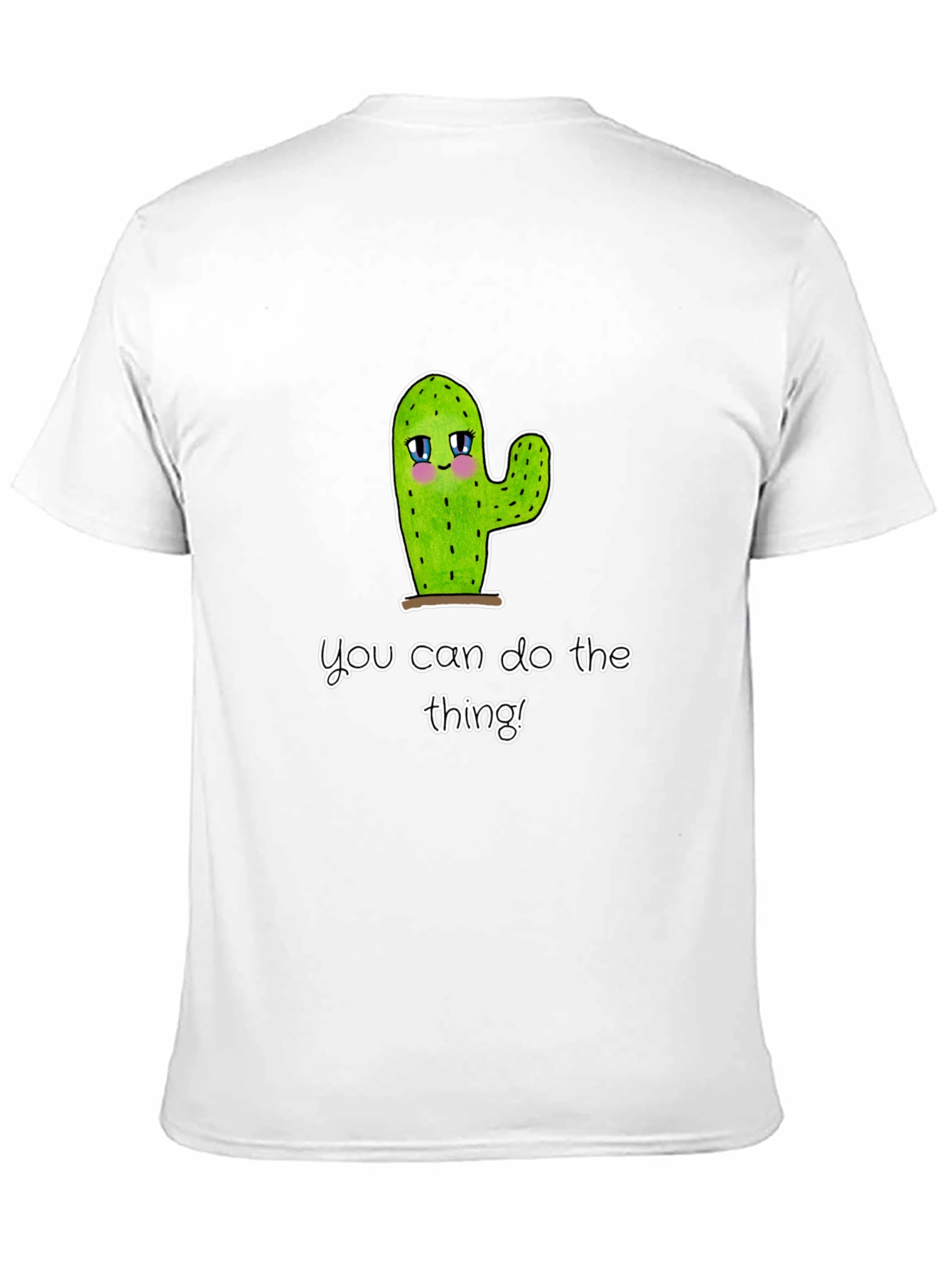 Cute Cactus Graphic T-Shirt - Motivational Tee