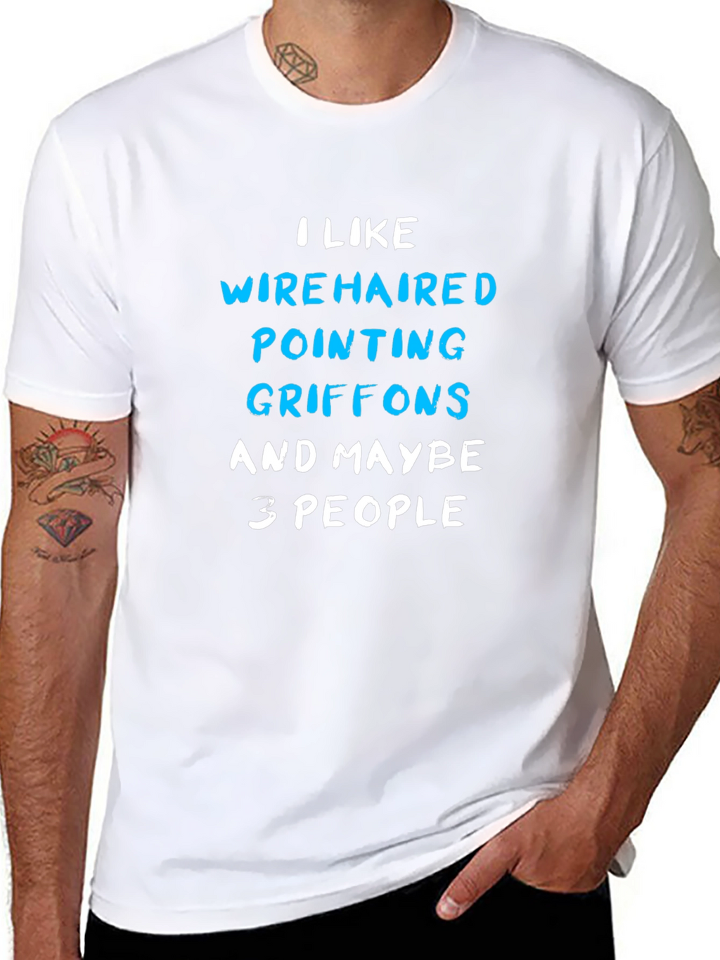 Wirehaired Pointing Griffons T-Shirt - Funny Dog Lover Tee