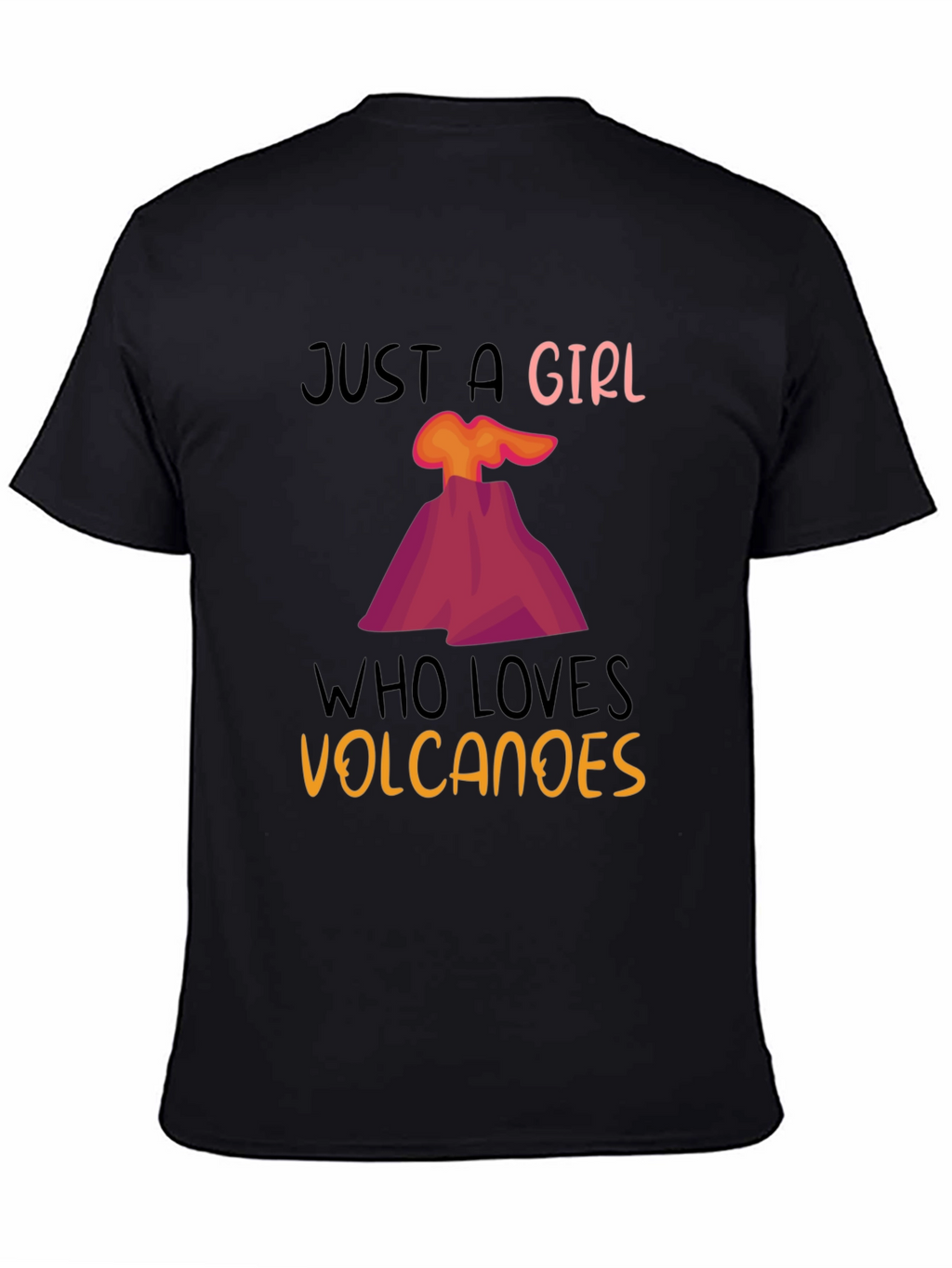 Girl Who Loves Volcanoes T-Shirt
