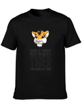 Tiger Graphic T-Shirt - Be Yourself