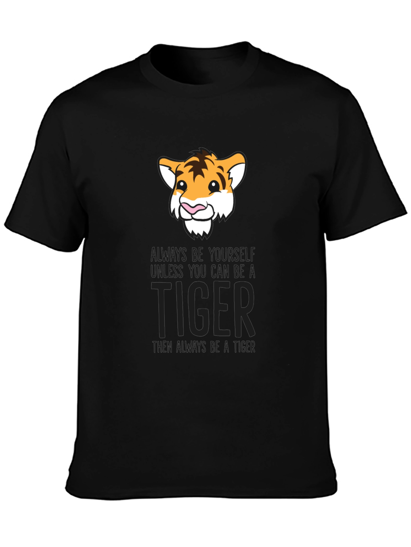 Tiger Graphic T-Shirt - Be Yourself