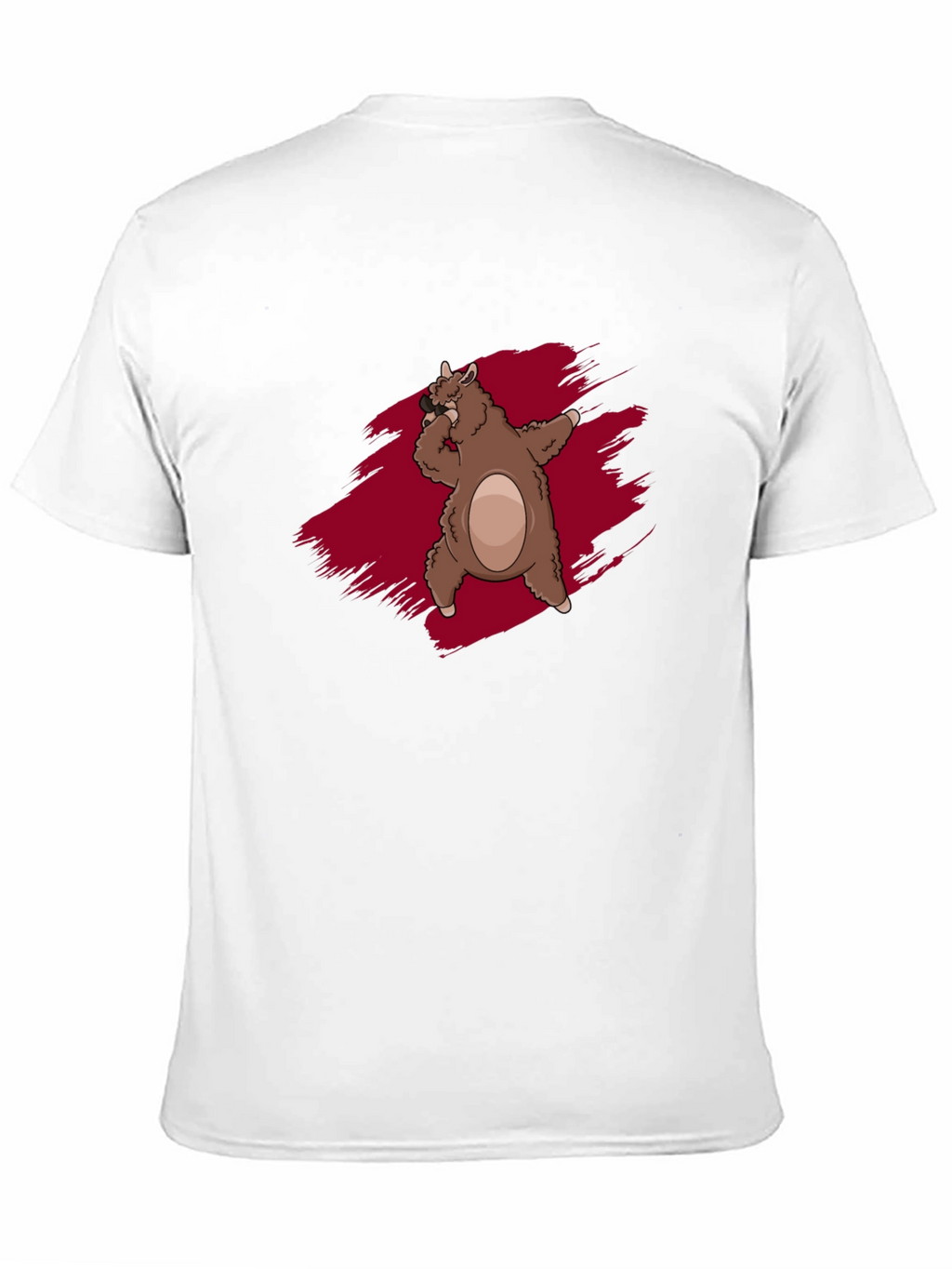Funky Llama Dab Black T-Shirt