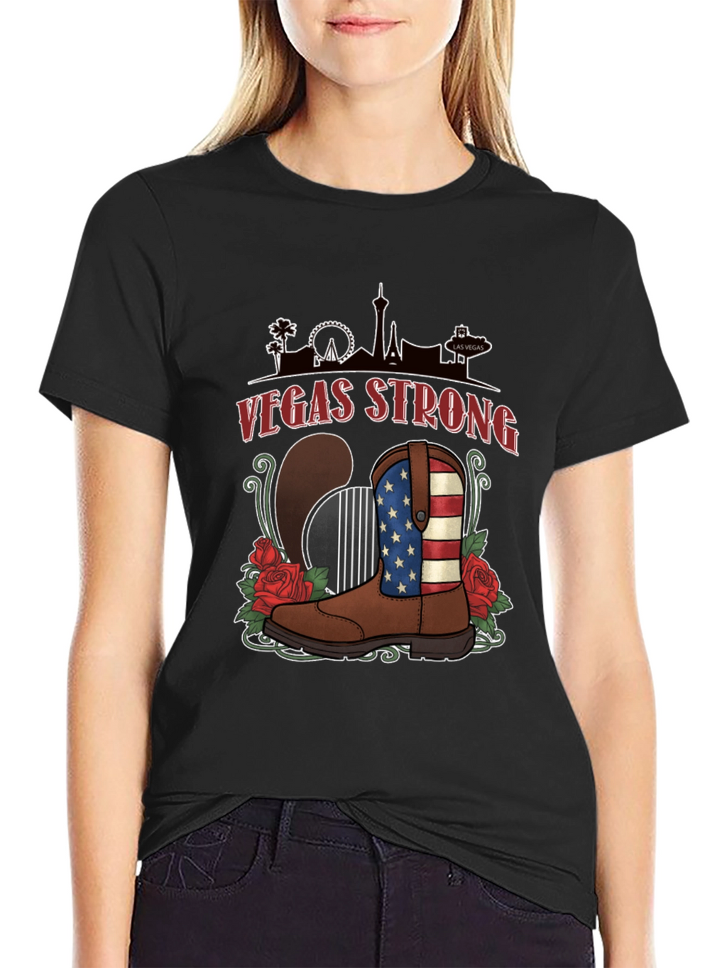 Vegas Strong Graphic Tee