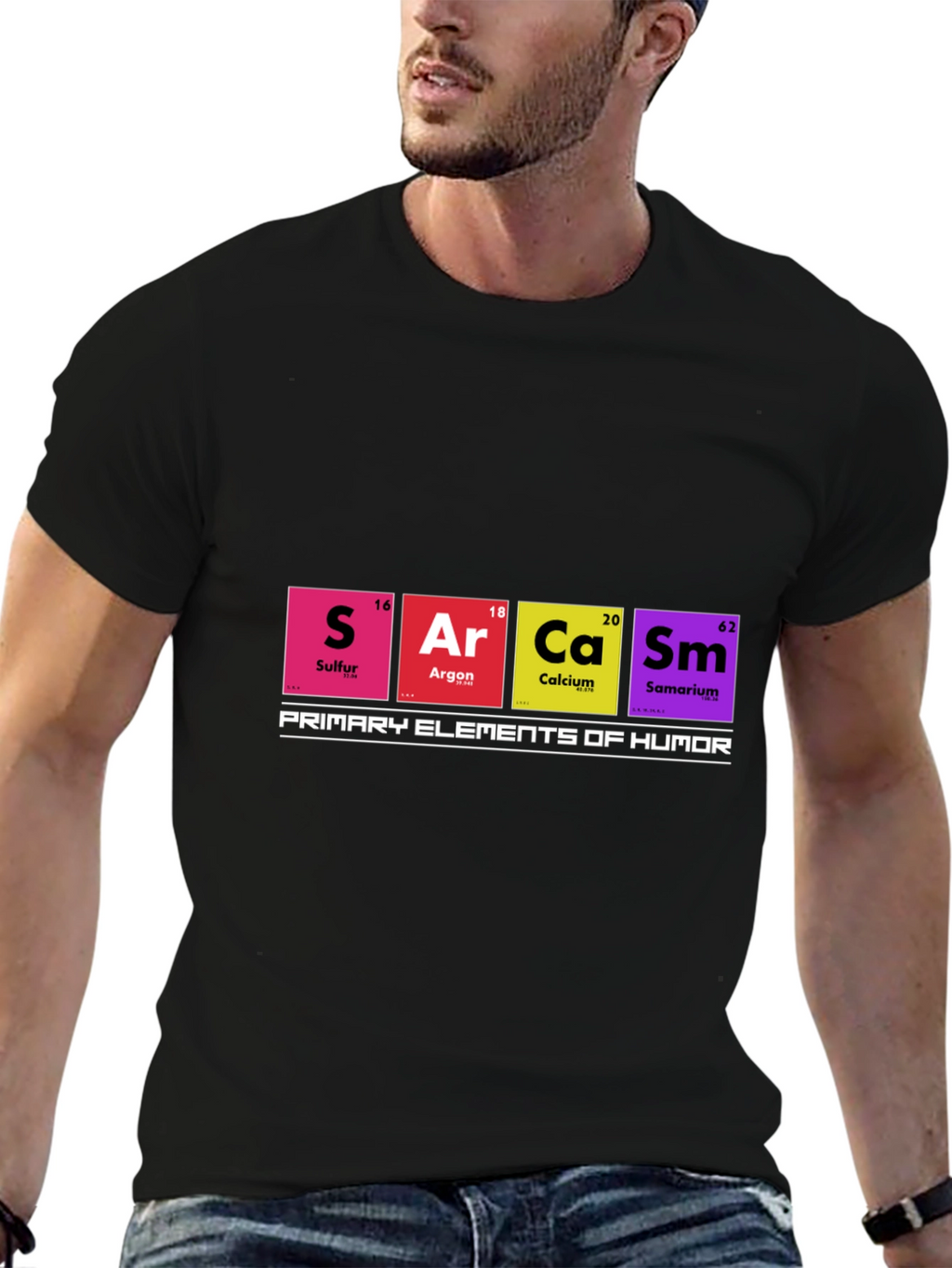 Sarcasm Elements of Humor T-Shirt