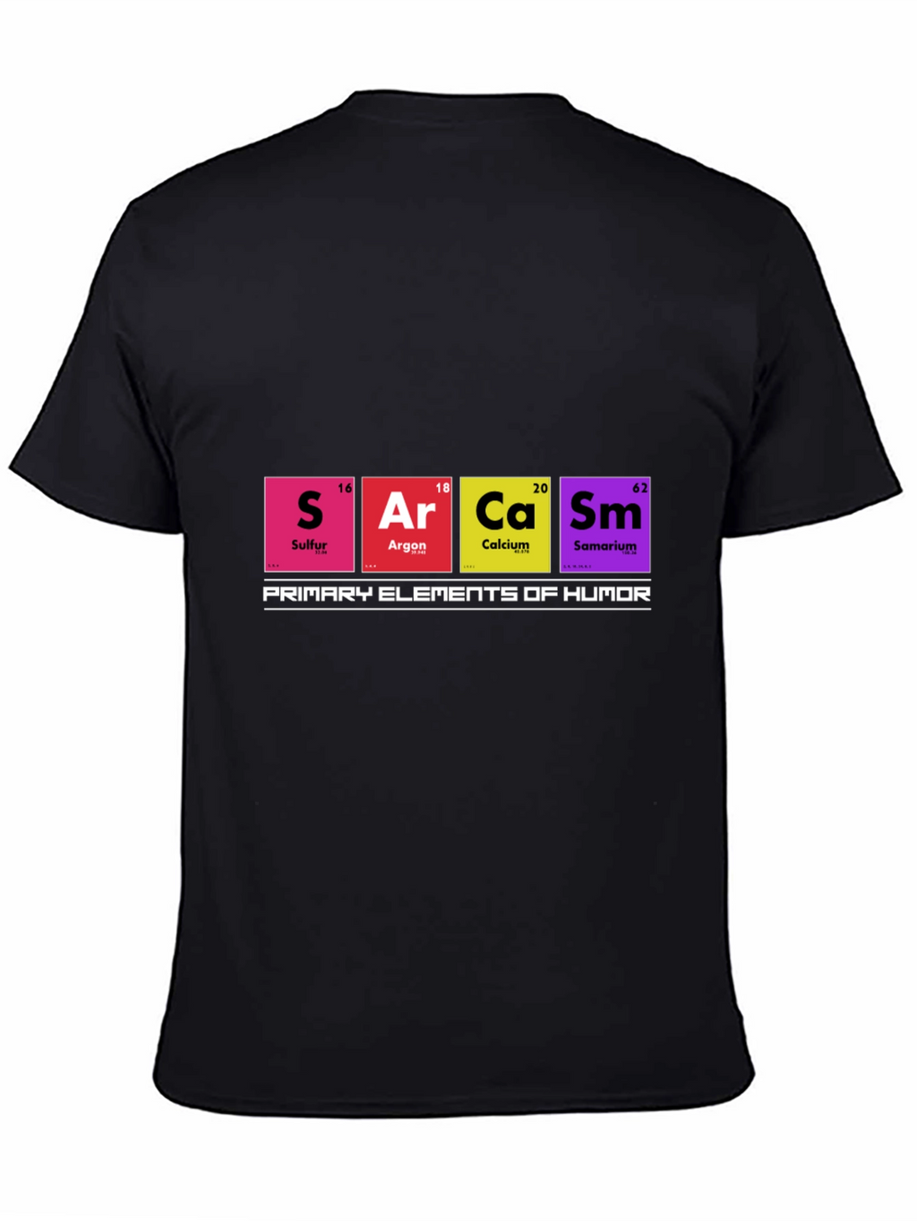 Sarcasm Elements of Humor T-Shirt