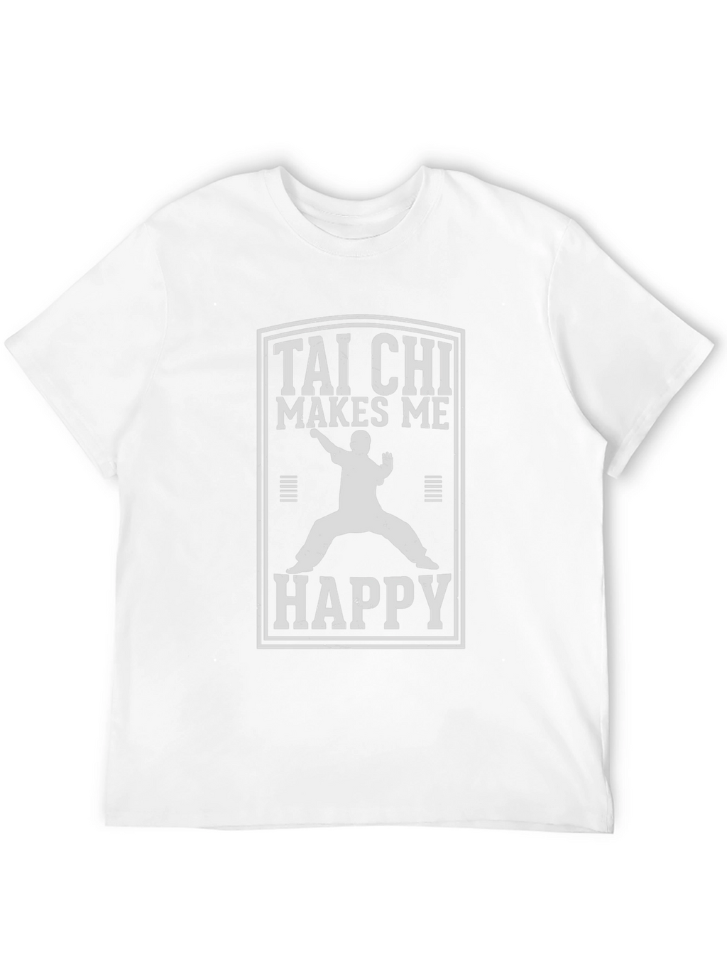Tai Chi Makes Me Happy Graphic T-Shirt