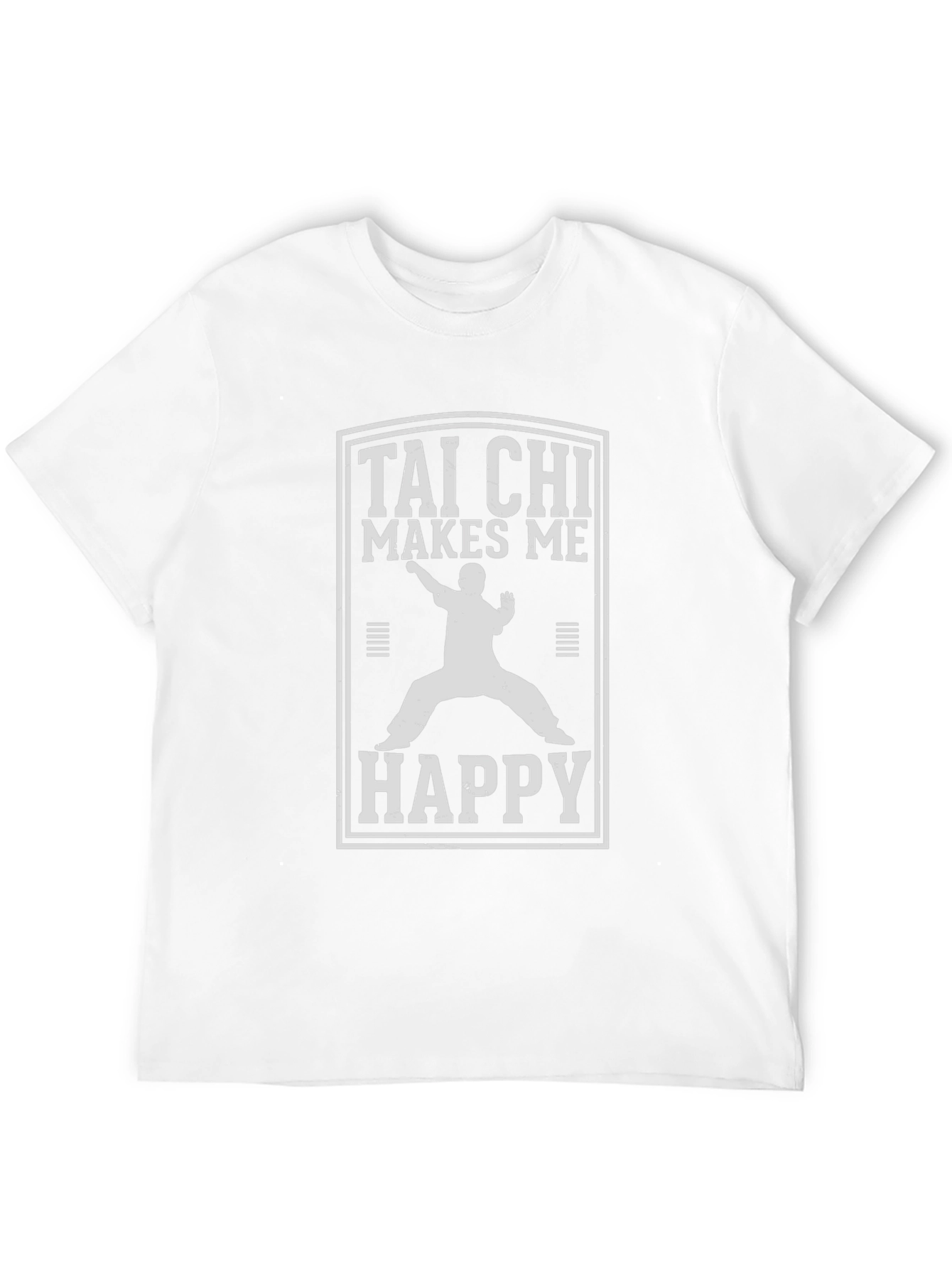 Tai Chi Makes Me Happy Graphic T-Shirt
