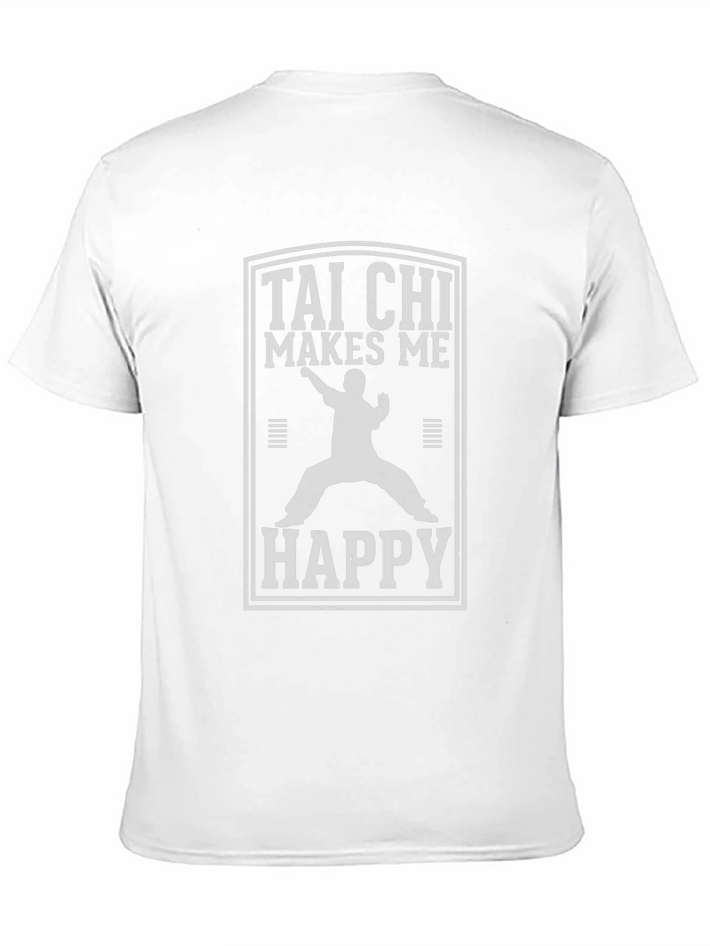 Tai Chi Makes Me Happy Graphic T-Shirt