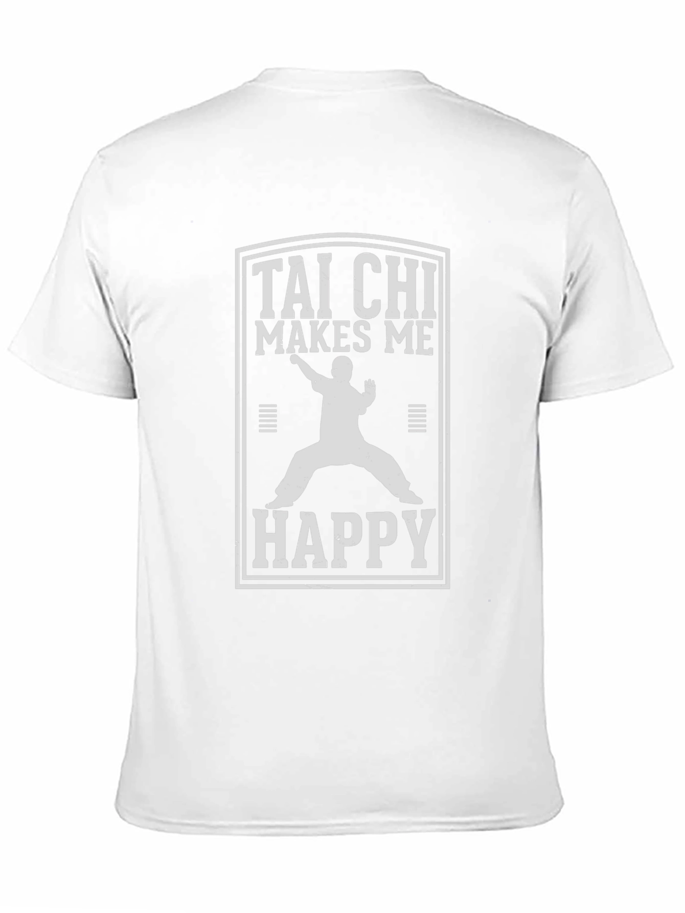 Tai Chi Makes Me Happy Graphic T-Shirt