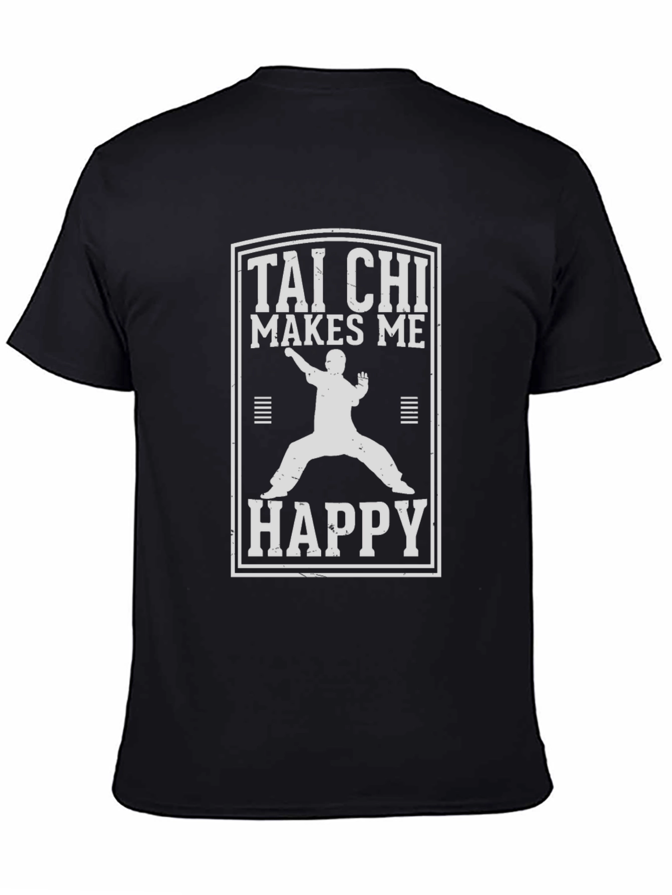 Tai Chi Makes Me Happy Graphic T-Shirt