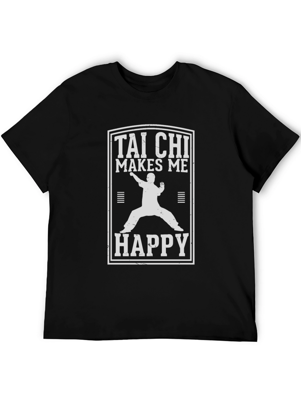 Tai Chi Makes Me Happy Graphic T-Shirt