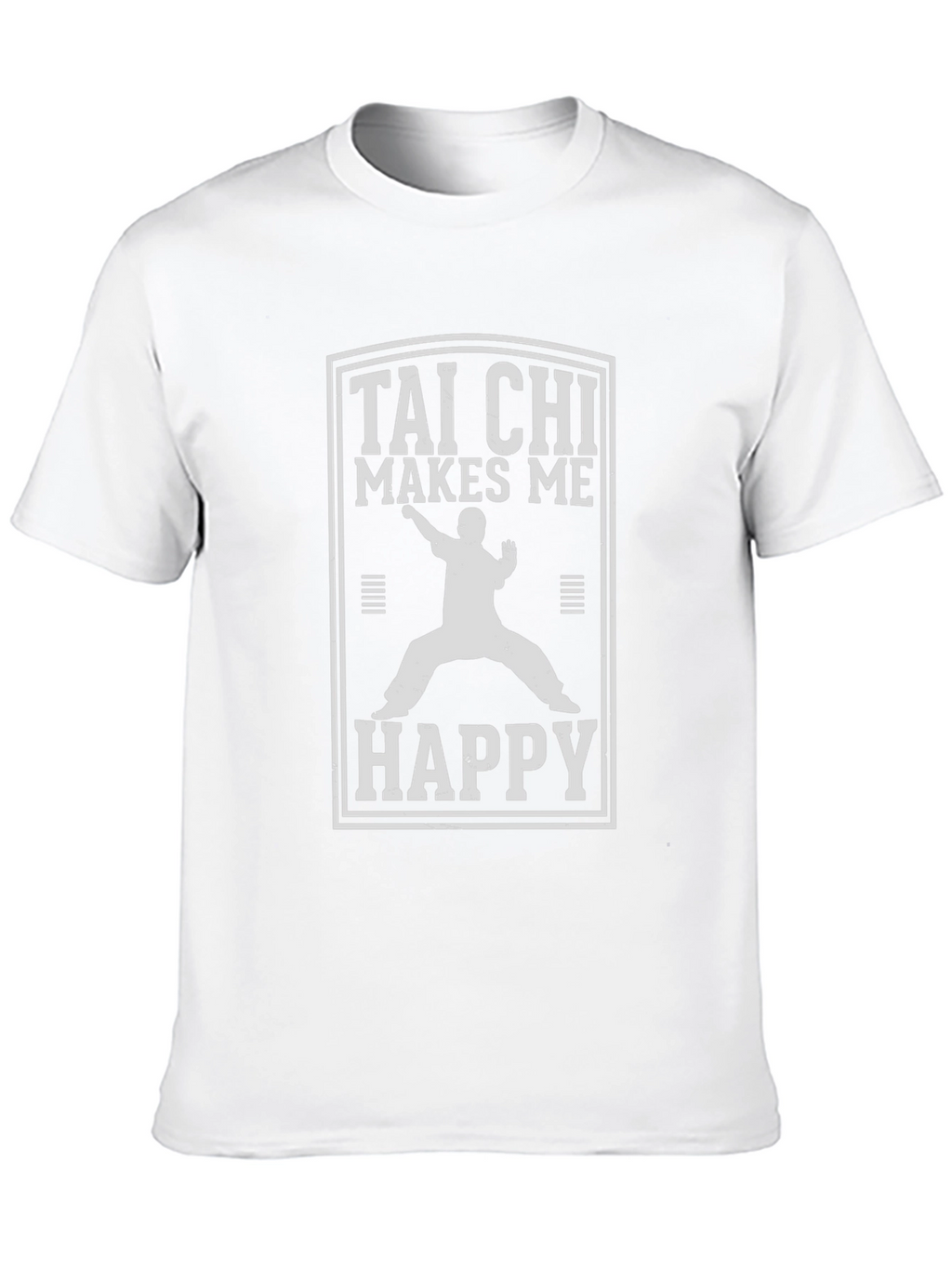 Tai Chi Makes Me Happy Graphic T-Shirt