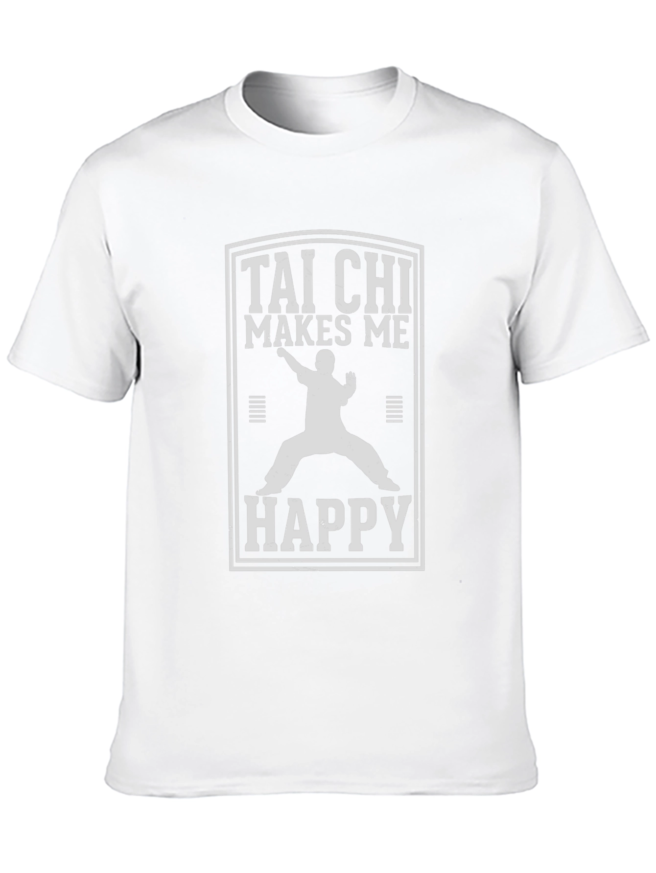 Tai Chi Makes Me Happy Graphic T-Shirt