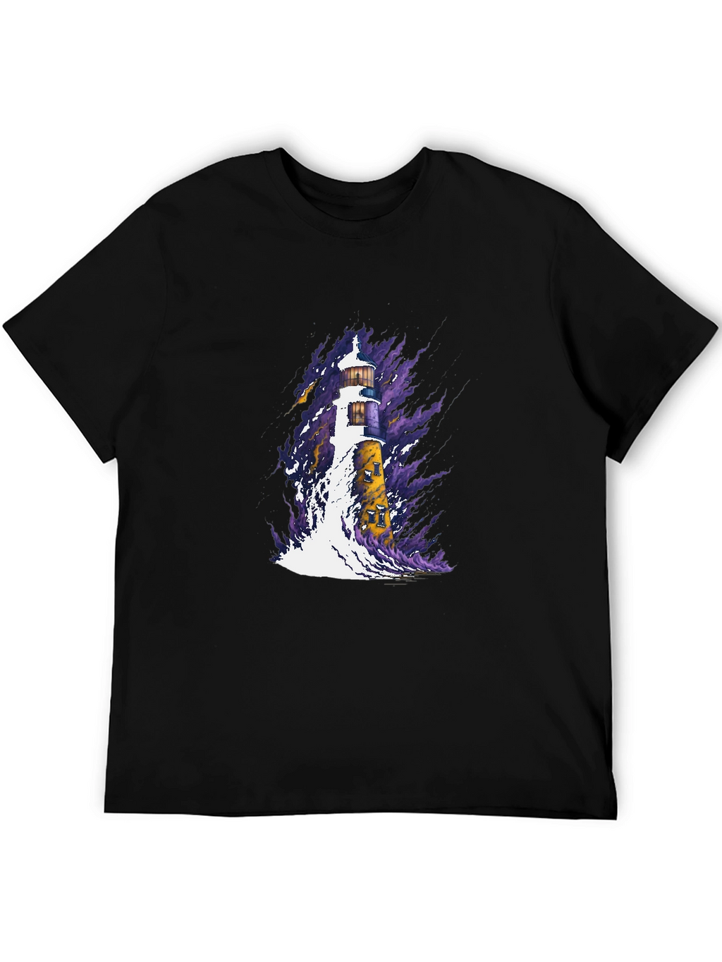 Lighthouse Graphic Tee - Coastal Style T-Shirt