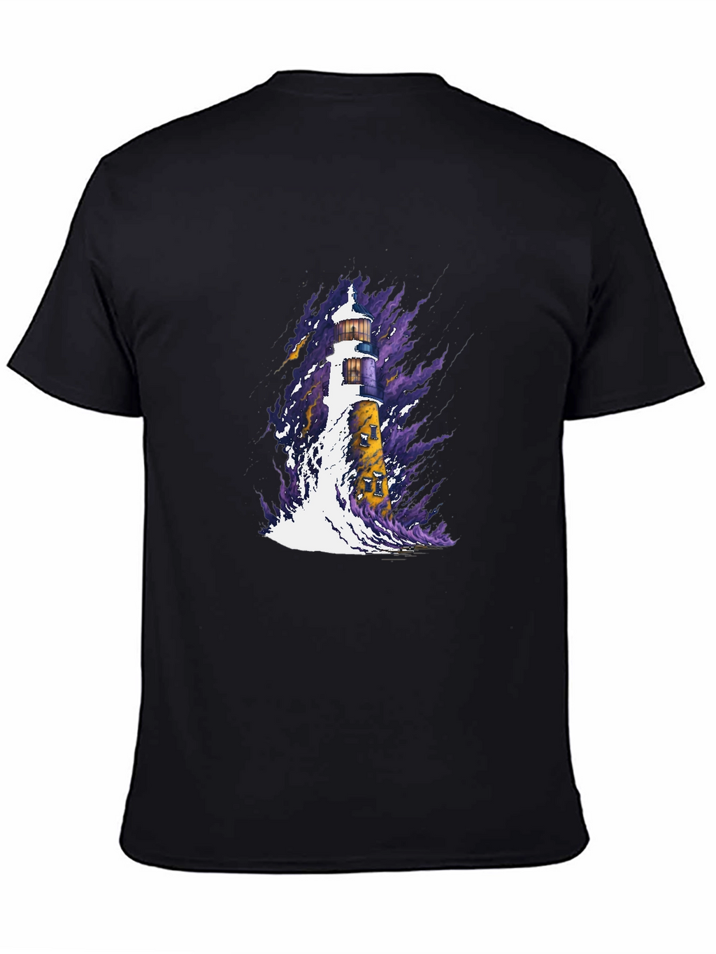 Lighthouse Graphic Tee - Coastal Style T-Shirt