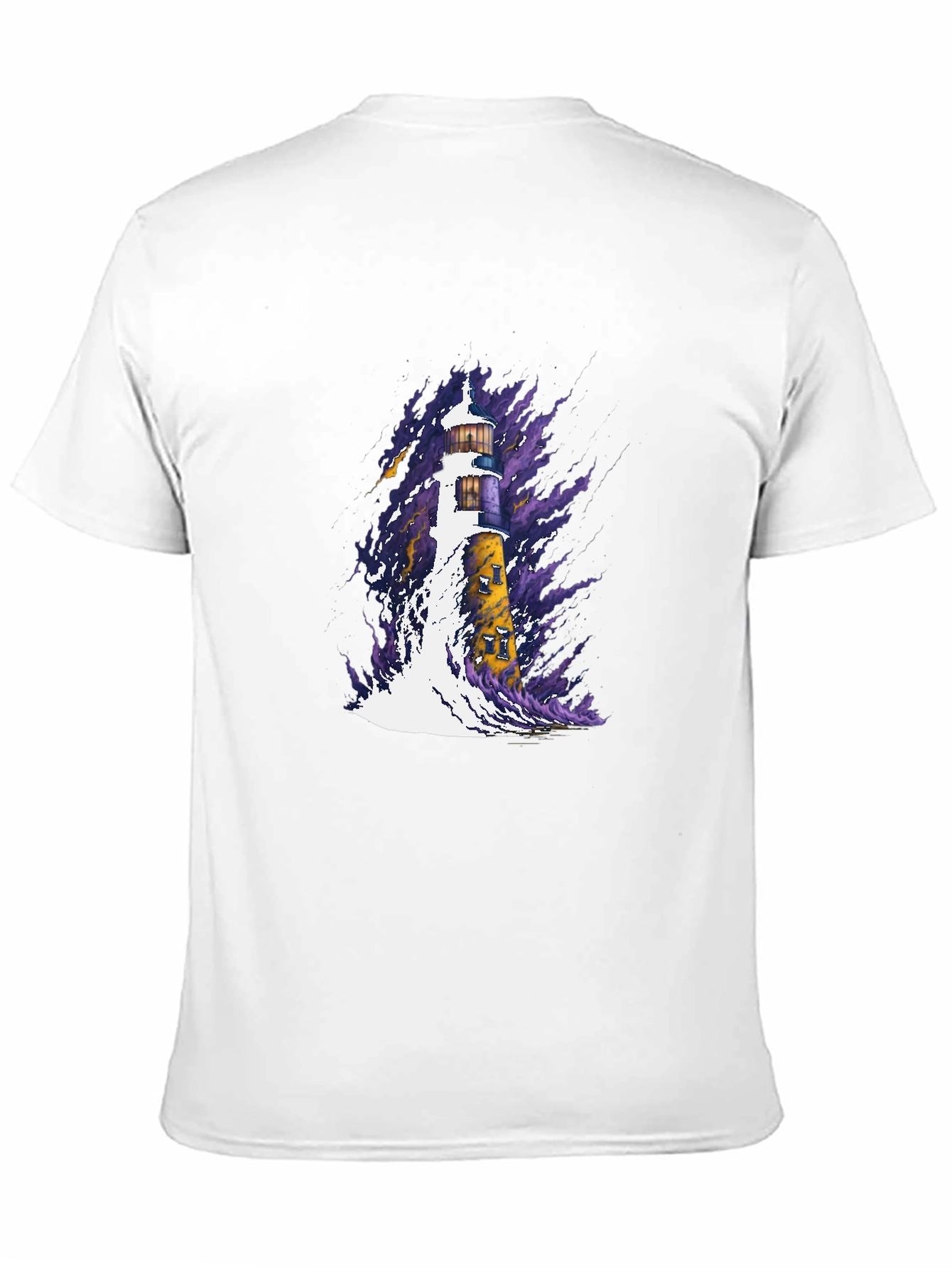 Lighthouse Graphic Tee - Coastal Style T-Shirt