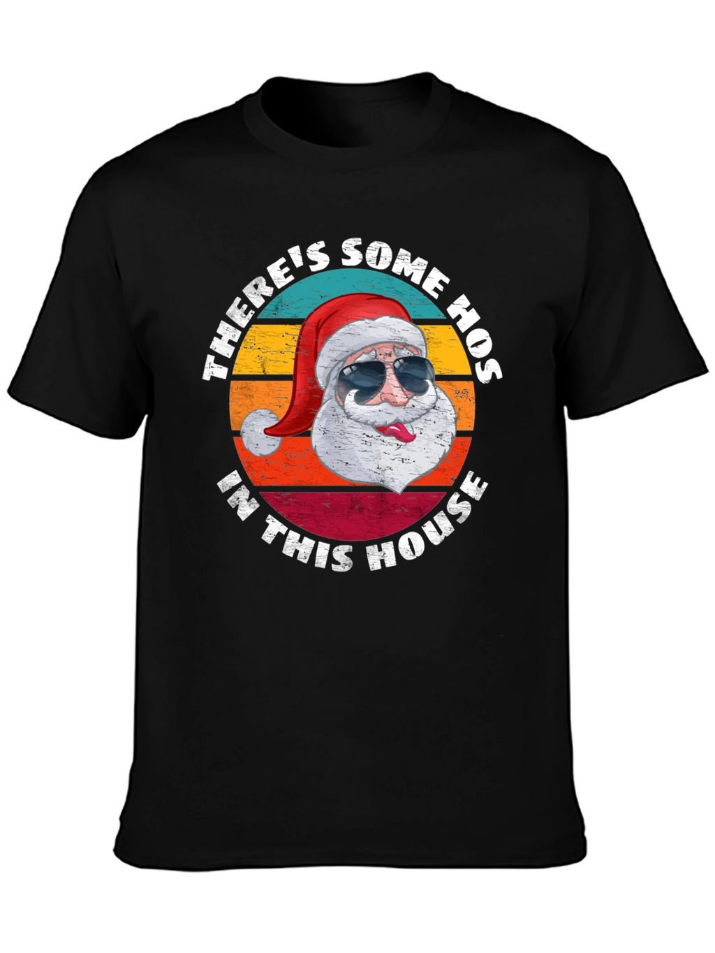Santa Some Hos Christmas Graphic Tee
