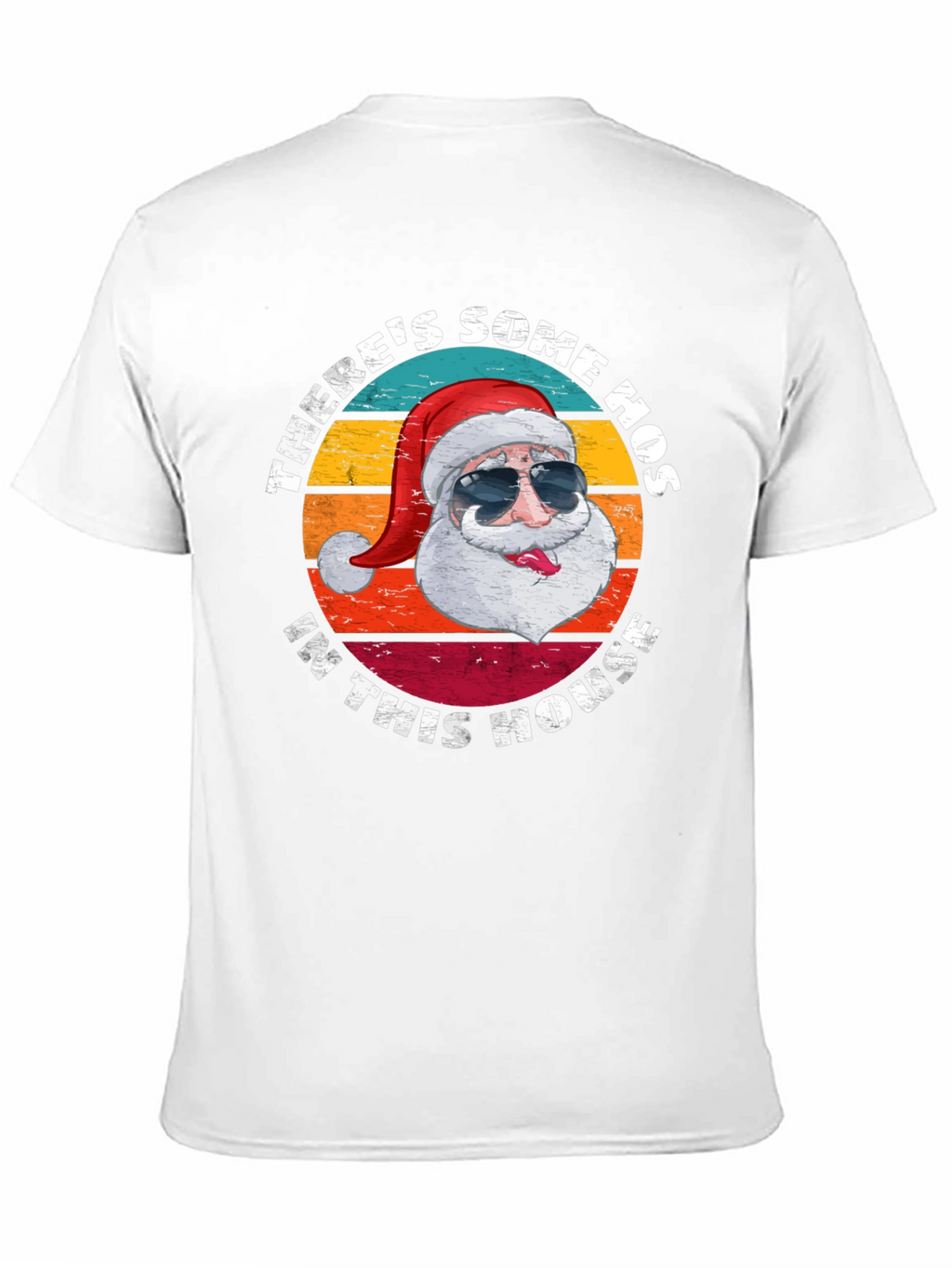 Santa Some Hos Christmas Graphic Tee
