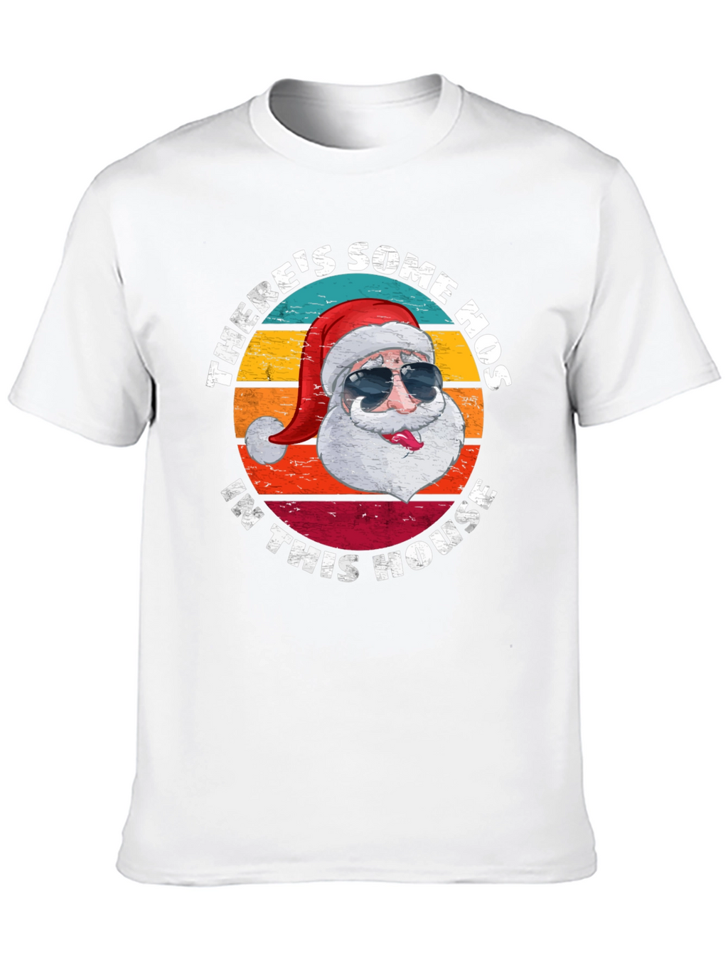 Santa Some Hos Christmas Graphic Tee