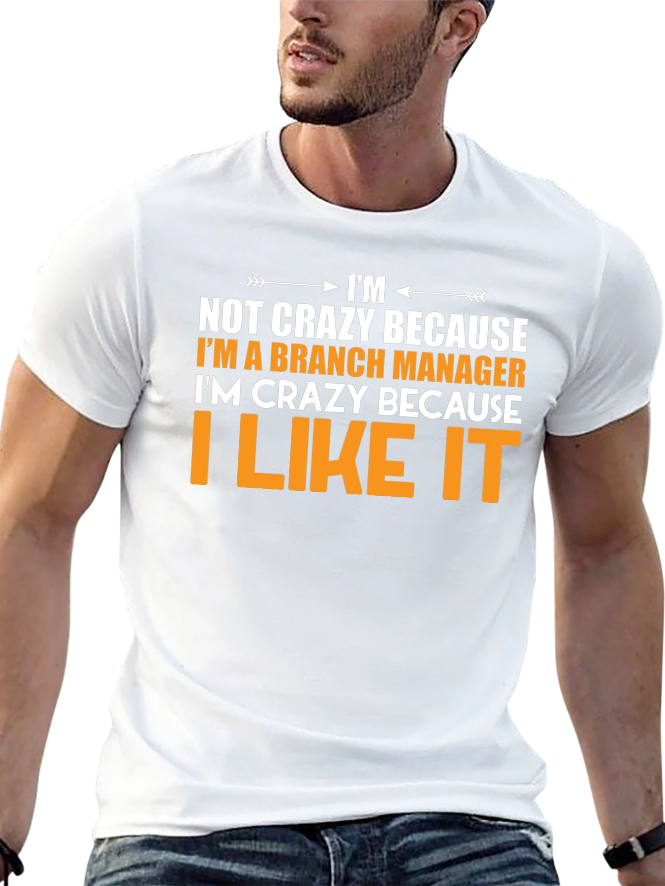 Branch Manager Funny Graphic T-Shirt