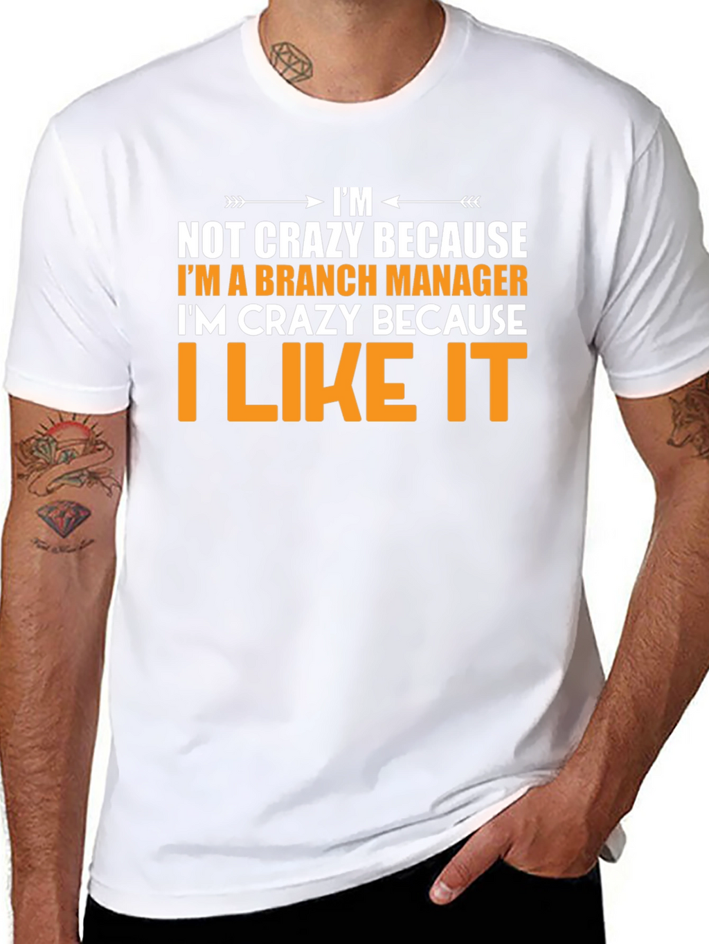 Branch Manager Funny Graphic T-Shirt