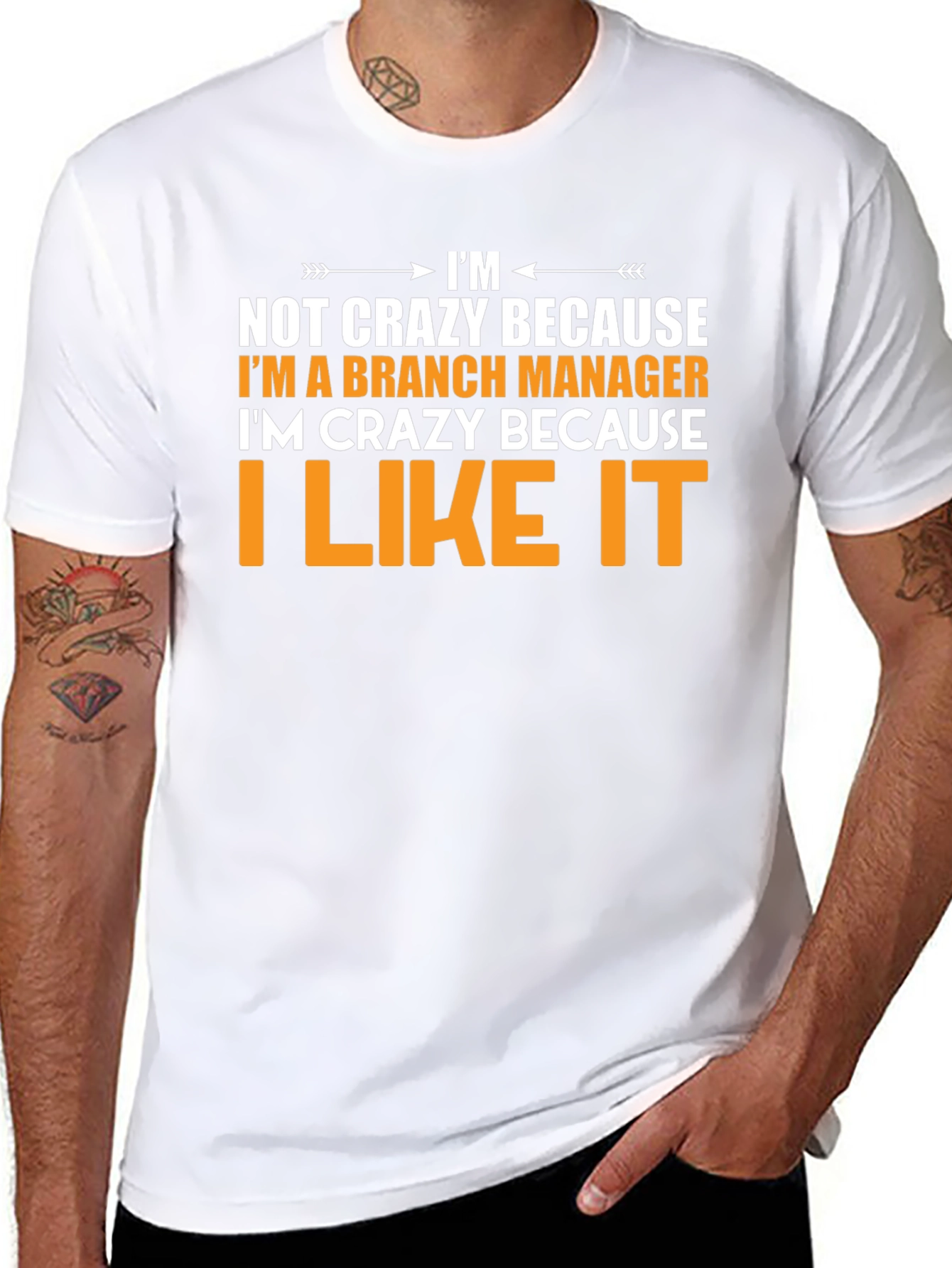 Branch Manager Funny Graphic T-Shirt