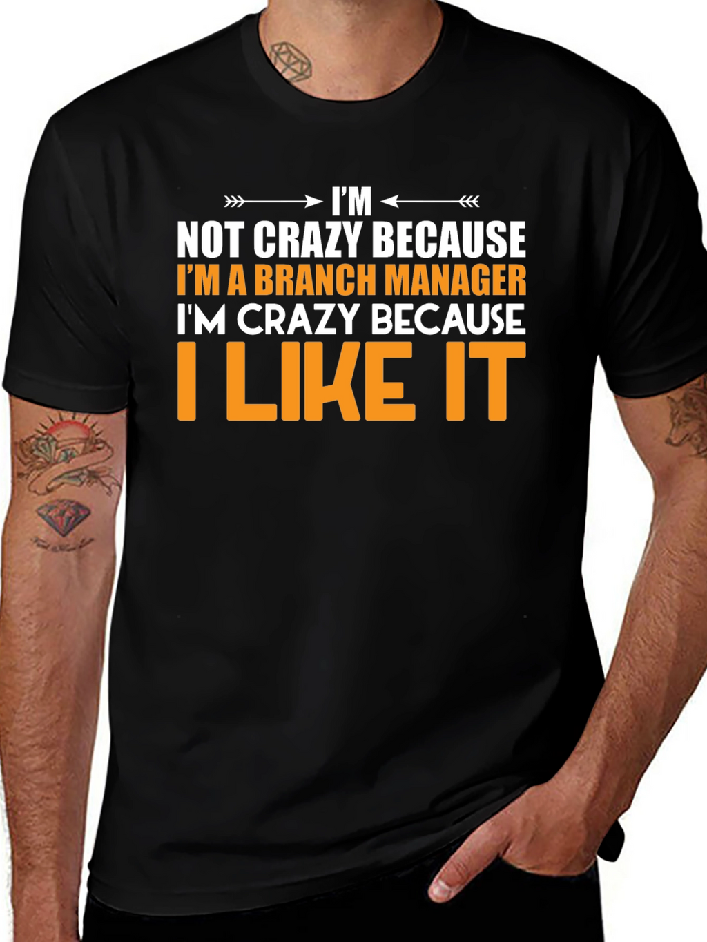 Branch Manager Funny Graphic T-Shirt